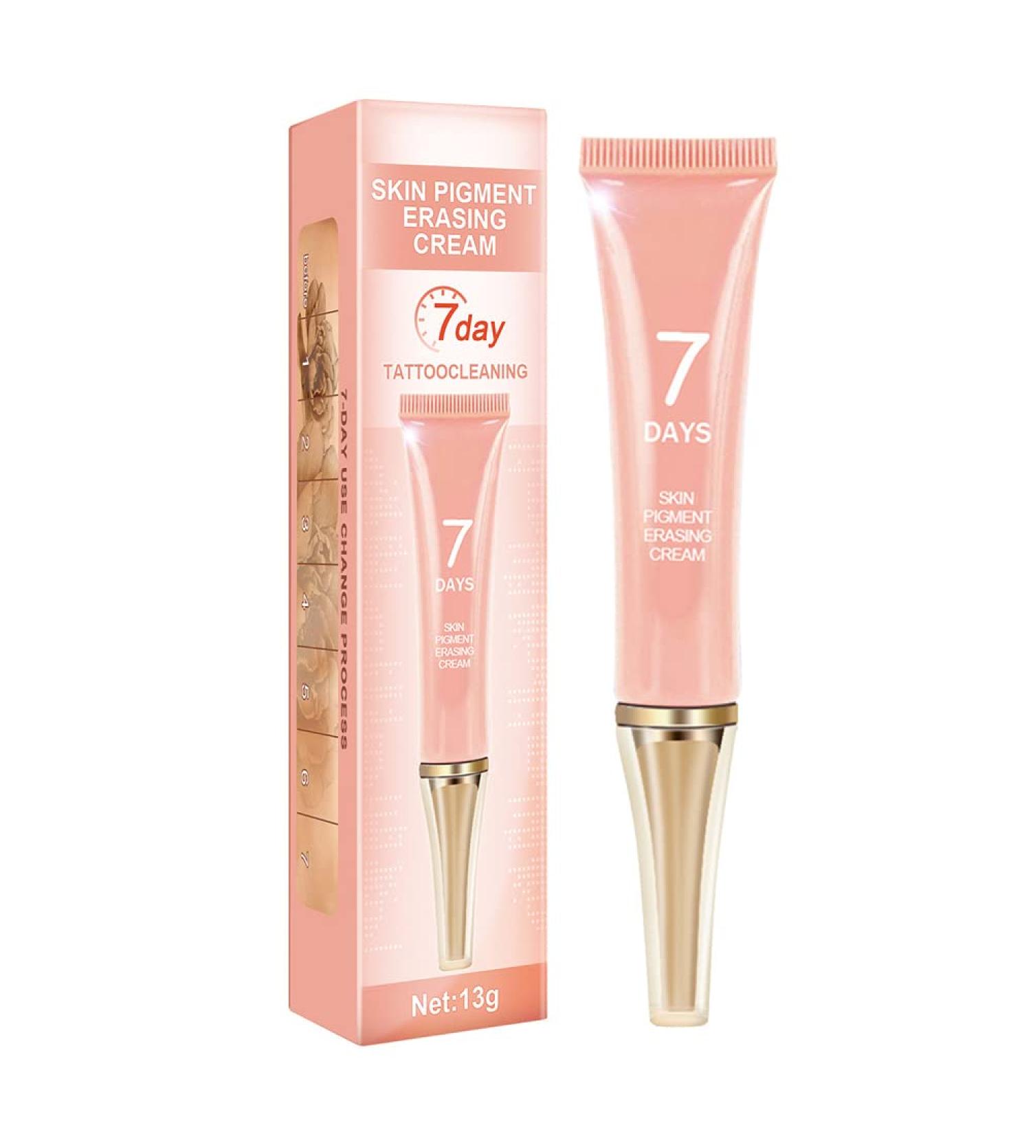 Tattoo Removal Cream - Fast-Acting & Painless Permanent Solution for Skin Pigment Erasing with Rapid Absorption - No Scars - Buy Online on GoSupps.com
