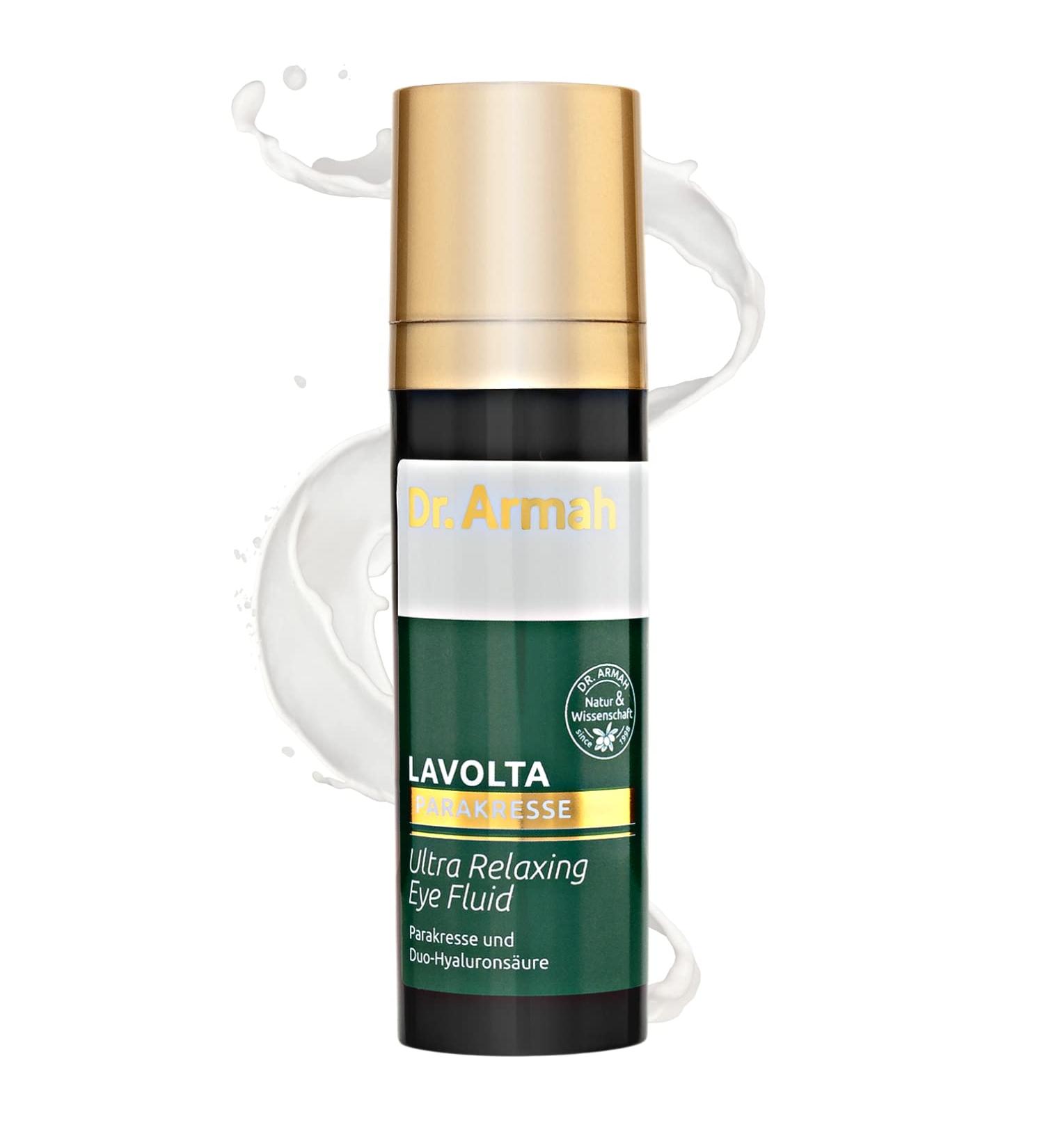 Buy Lavolta Intensive Smoothing Spilanthol Eye Cream - Natural Anti-Aging Care with Hyaluronic Acid Vitamin E & Almond Oil - 30ml Perfume-Free & Additive-Free - Buy Online on GoSupps.com