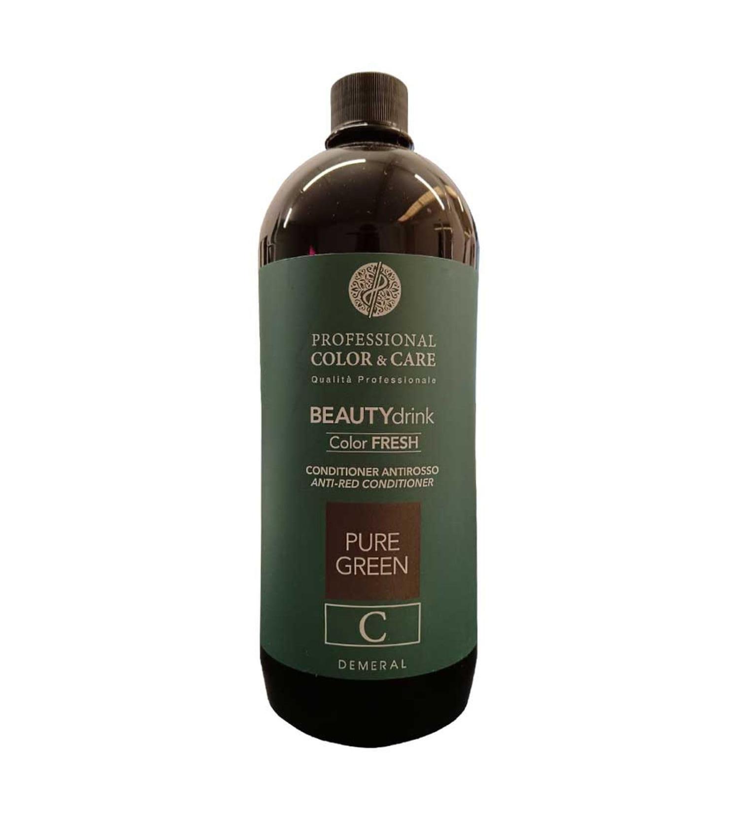 Demeral Demeral Beauty Drink Color Fresh Pure Green Conditioner 1000 ml - Baume antirouge - Buy Online on GoSupps.com