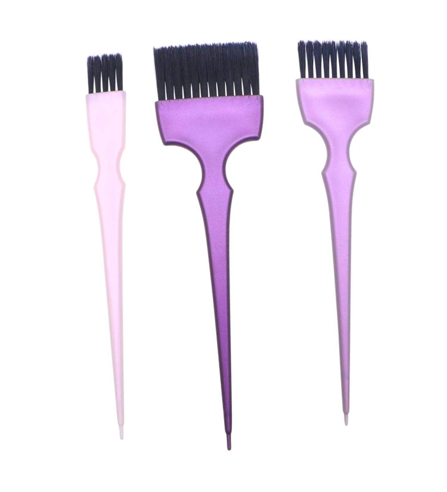 DOITOOL 1 Set Purple Suits Highlights Hair Color Kit Dye Tool Hair Highlighting Kit Hair Tint Hair Teasing Comb Dyeing Applicator Highlight Comb Tools Hair Dye Hairdressing Tool - Buy Online on GoSupps.com