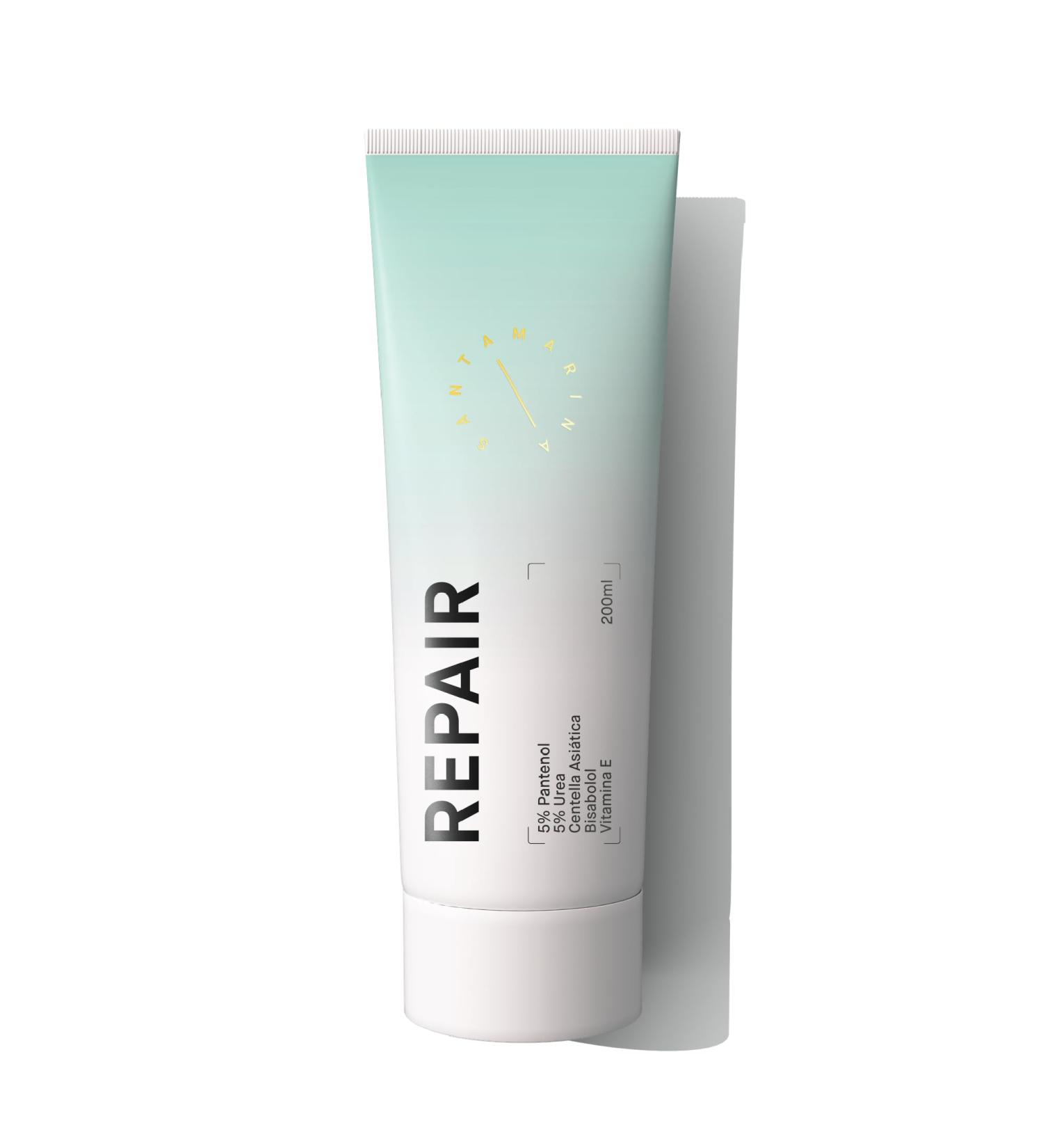  SANTAMARINA Santamarina Cosmetics REPAIR Body Moisturizing Cream - Hydrated elastic and healthy skin - Suitable for all skin types and sensitive skin - Panthenol 5% Urea 5% Centella Asiatica  - Buy Online on GoSupps.com