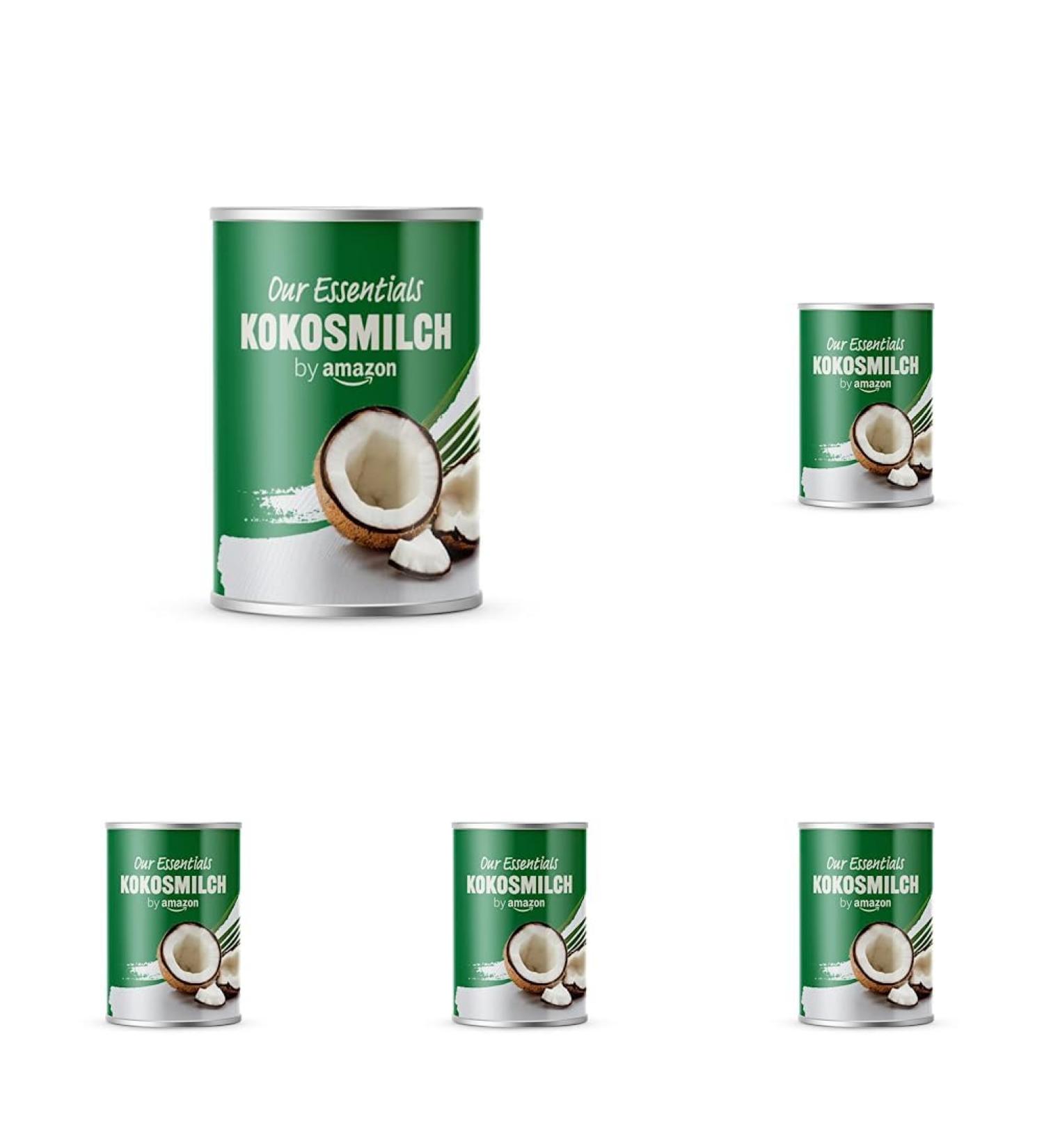 Buy Amazon Coconut Milk 400ml - Pack of 5 | Premium Quality International Shipping - Buy Online on GoSupps.com