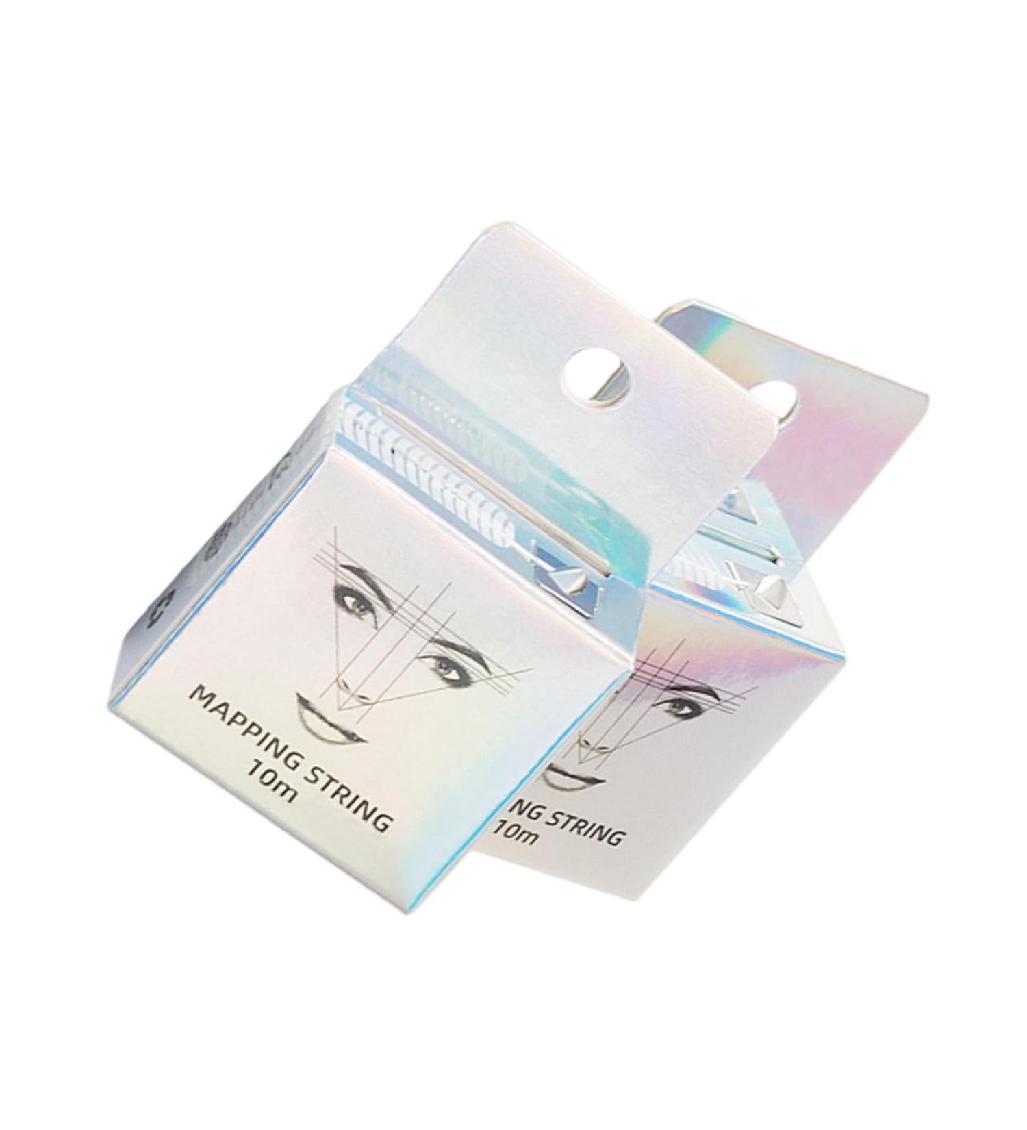 Baluue 2pcs Eyebrow Positioning Line Makeup Supplies Eyebrow Ruler Eyebrow Tools Digital Ruler Nylon - Buy Online on GoSupps.com