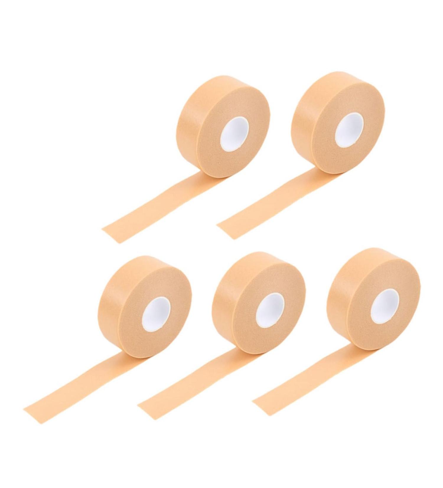 5 Rolls Clear Heel Stickers Non-Skid Tape - Anti-Wear Foot Sole Protector Pads for Heels | Durable Shoe Sticker & Liner - Buy Online on GoSupps.com
