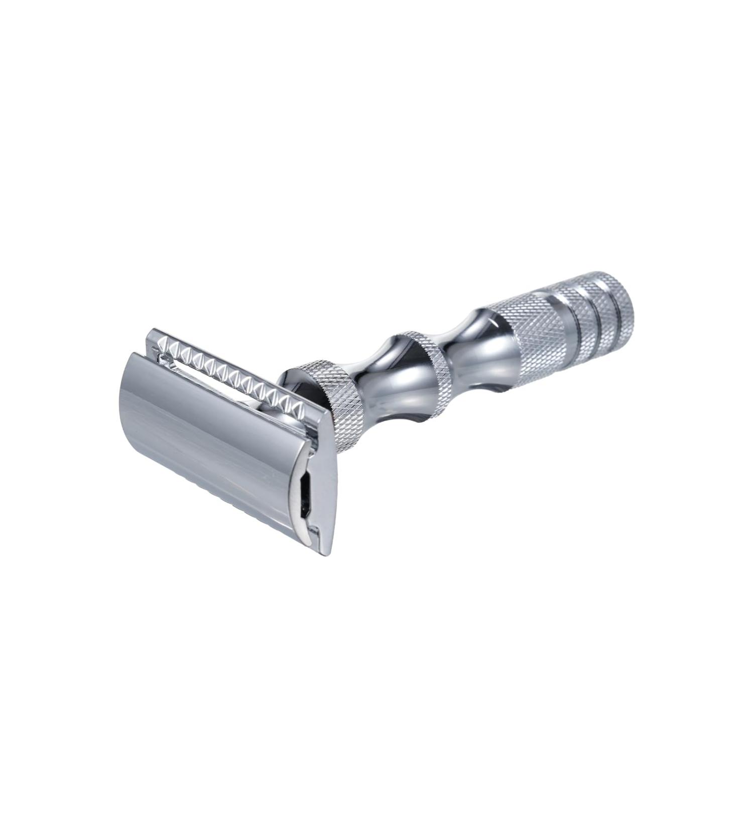 Layhou Men's Vintage Manual Safety Razor | Double Edged Shaving Razor for a Classic Grooming Experience | International Shipping Available - Buy Online on GoSupps.com