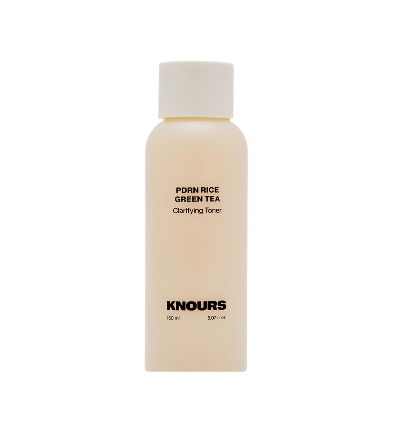 KNOURS. PDRN Rice & Green Tea Clarifying Toner with Rice PDRN Green Tea PDRN & Niacinamide for Smooth Hydrated Refreshed Skin 150ml - Buy Online on GoSupps.com