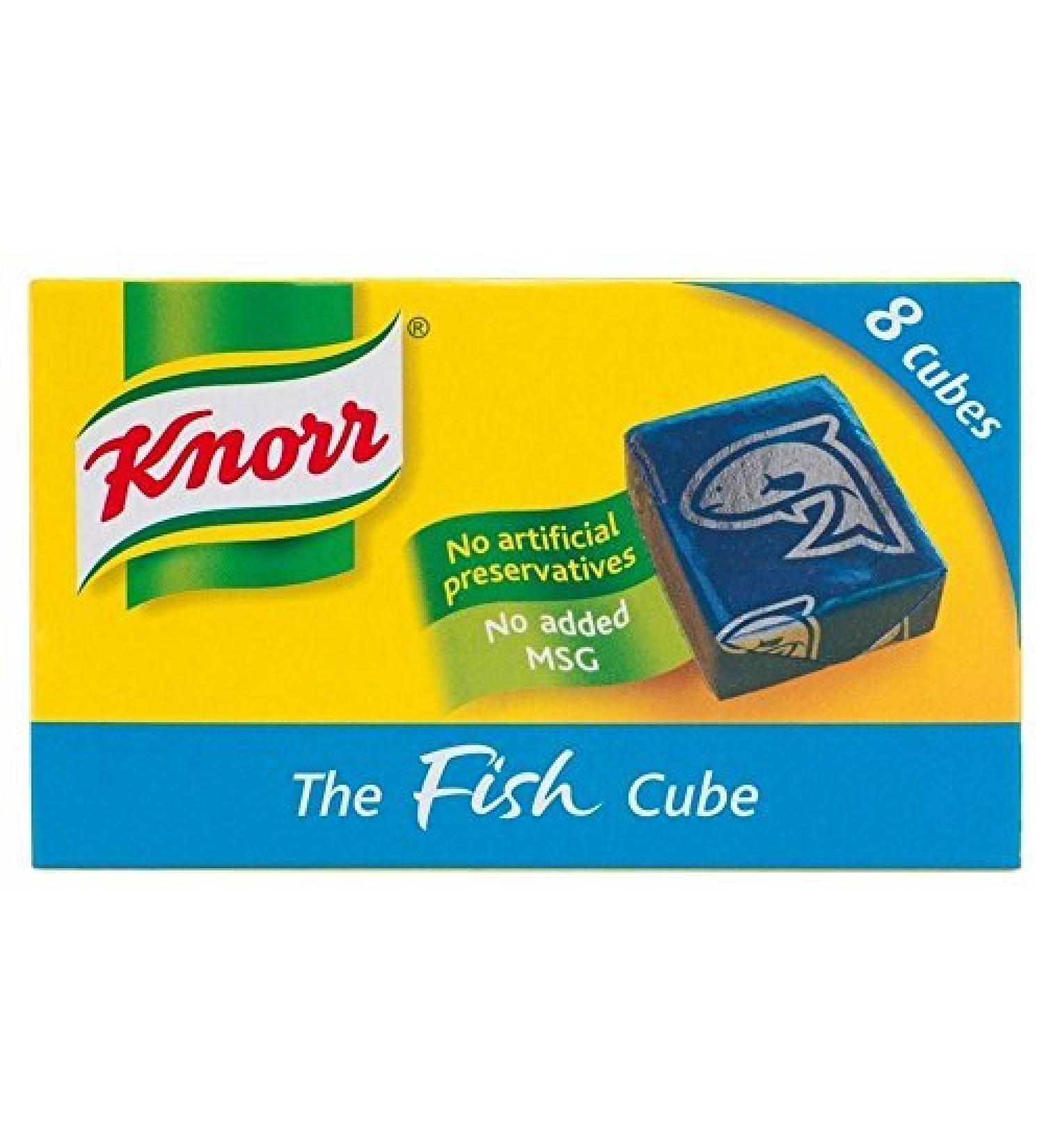 Knorr Knorr Knorr Set of 2 cubes of fish broth 8 x 10 g