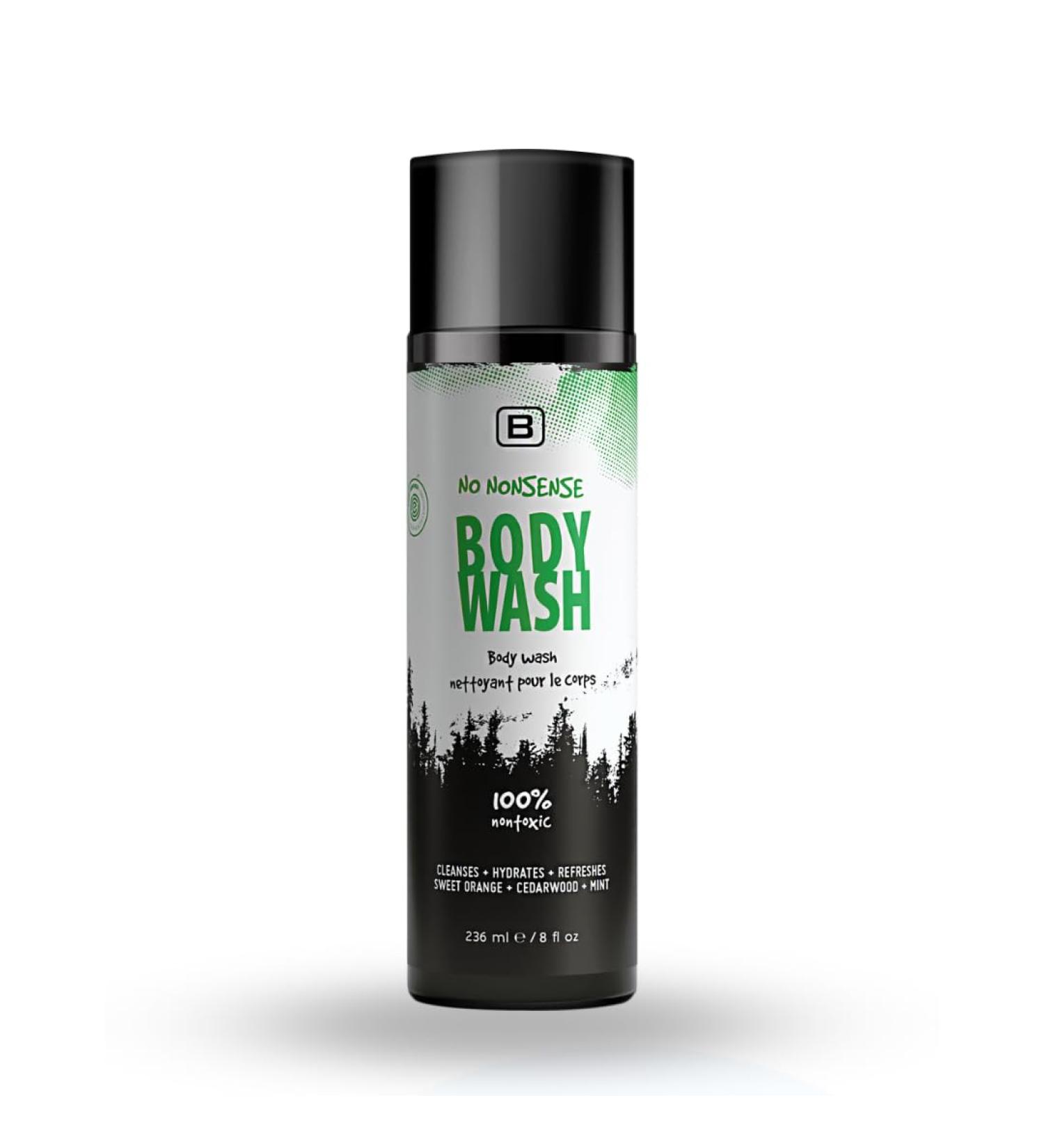BOYZZ ONLY Black on White Natural and Organic NO NONSENSE Body Wash - EWG VERIFIED - | Cruelty Free | Vegan. Free of harsh ingredients such as parabens and sulfates. - Buy Online on GoSupps.com