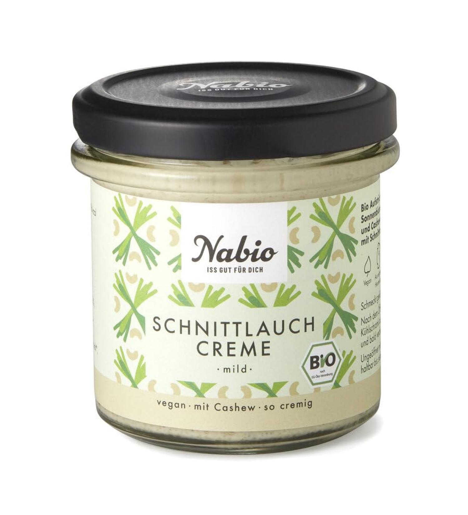 NABIO: Spread Chives Cream Mild 135 g