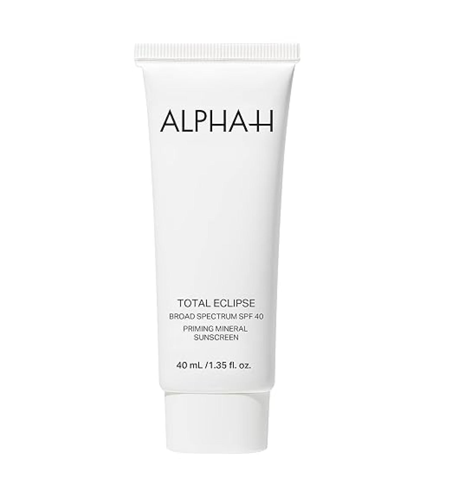 ALPHA-H | Total Eclipse Broad Spectrum SPF 40 Firming Mineral Sunscreen Moisturizing Tinted SPF for UVA/UVB Protection - Buy Online on GoSupps.com