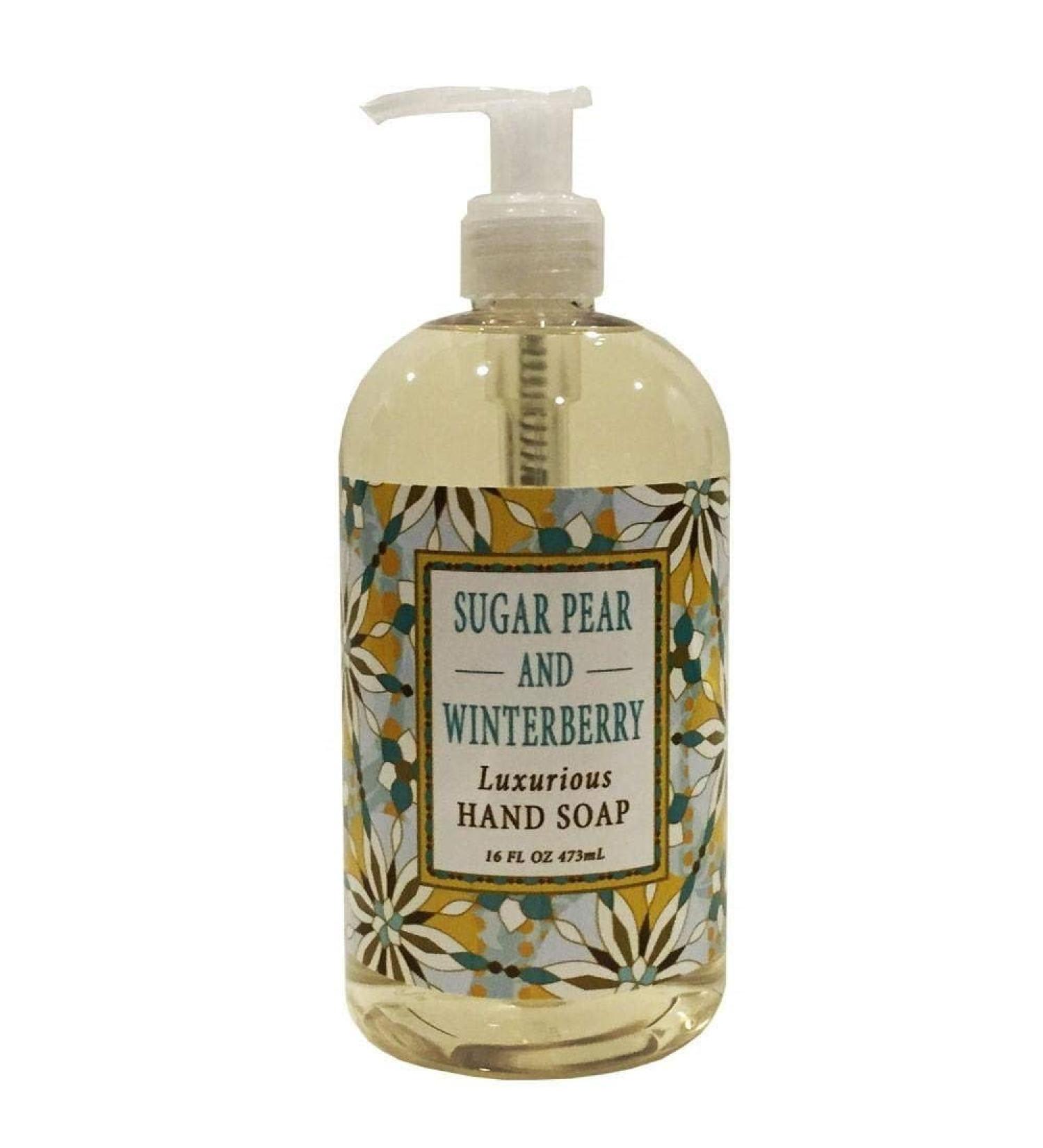Greenwich Bay Trading Company Holiday Collection: Sugar Pear & Winterberry 16oz Hand Soap