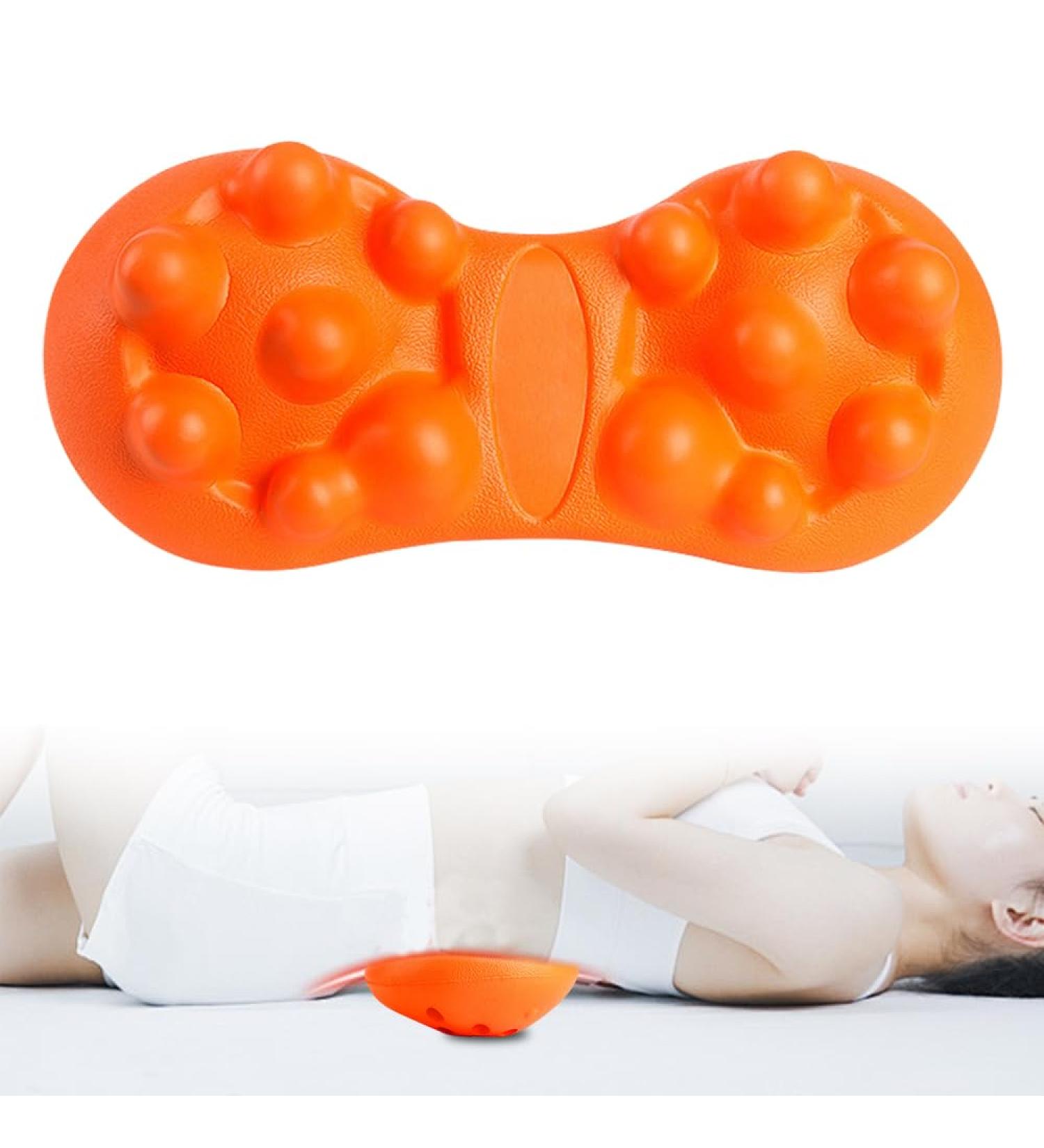 MineUP Therapy Massage Device | Trapezius Stretcher & Neck Pillow for Pain Relief | Align Neck & Back Extensor | Ideal for Shoulder Relaxation - Buy Online on GoSupps.com