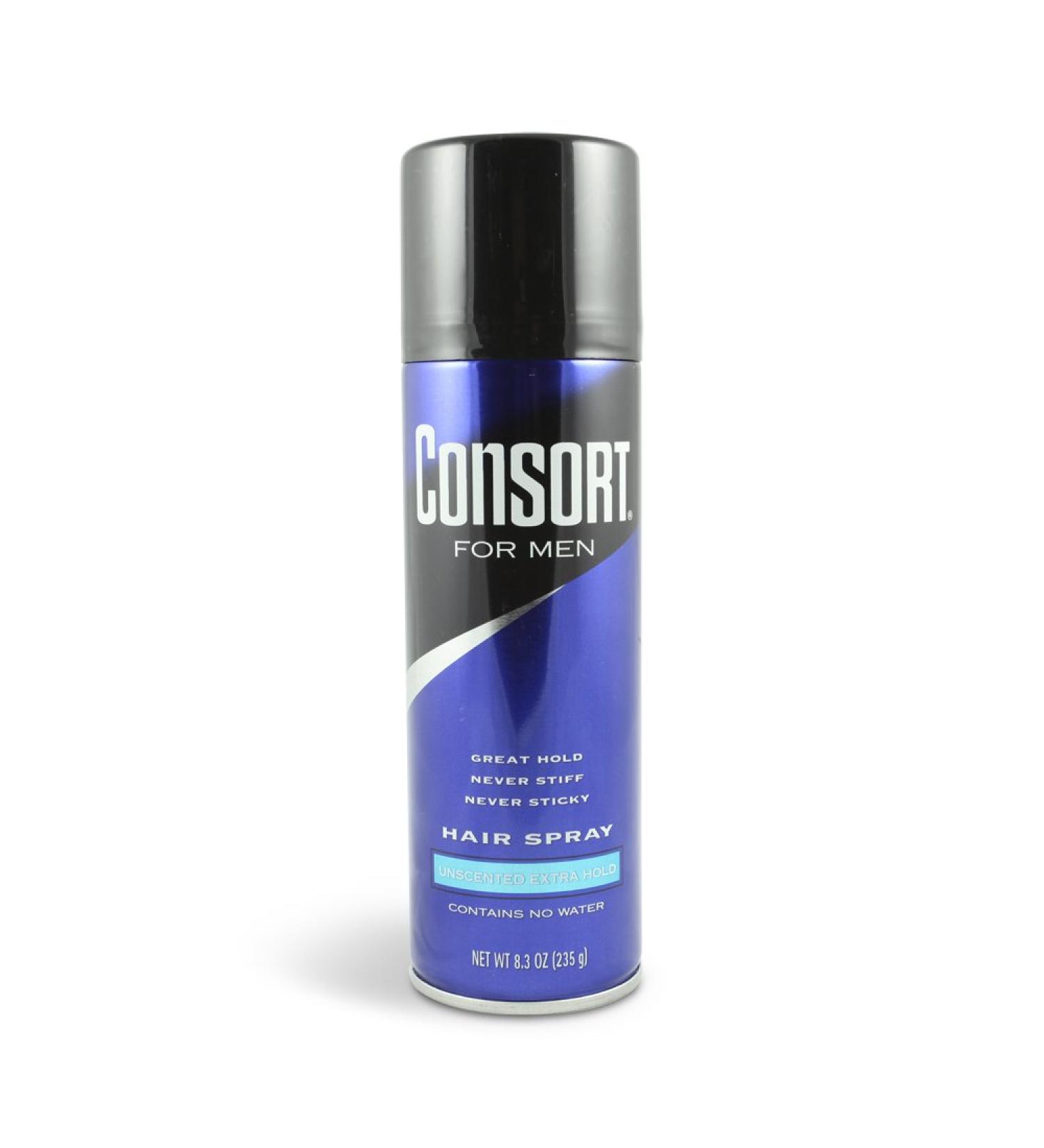 Consort Hair Spray for Men Extra Hold 8.3-Ounce
