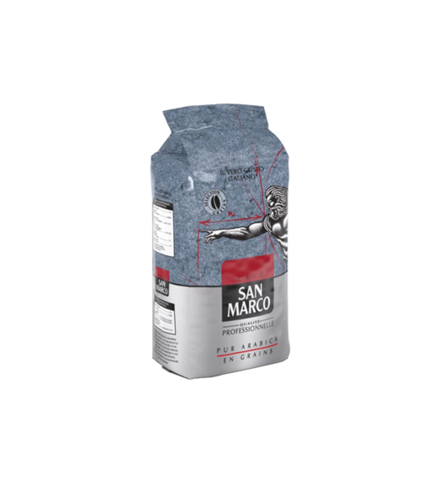 Café en grains SAN MARCO - 1 kg