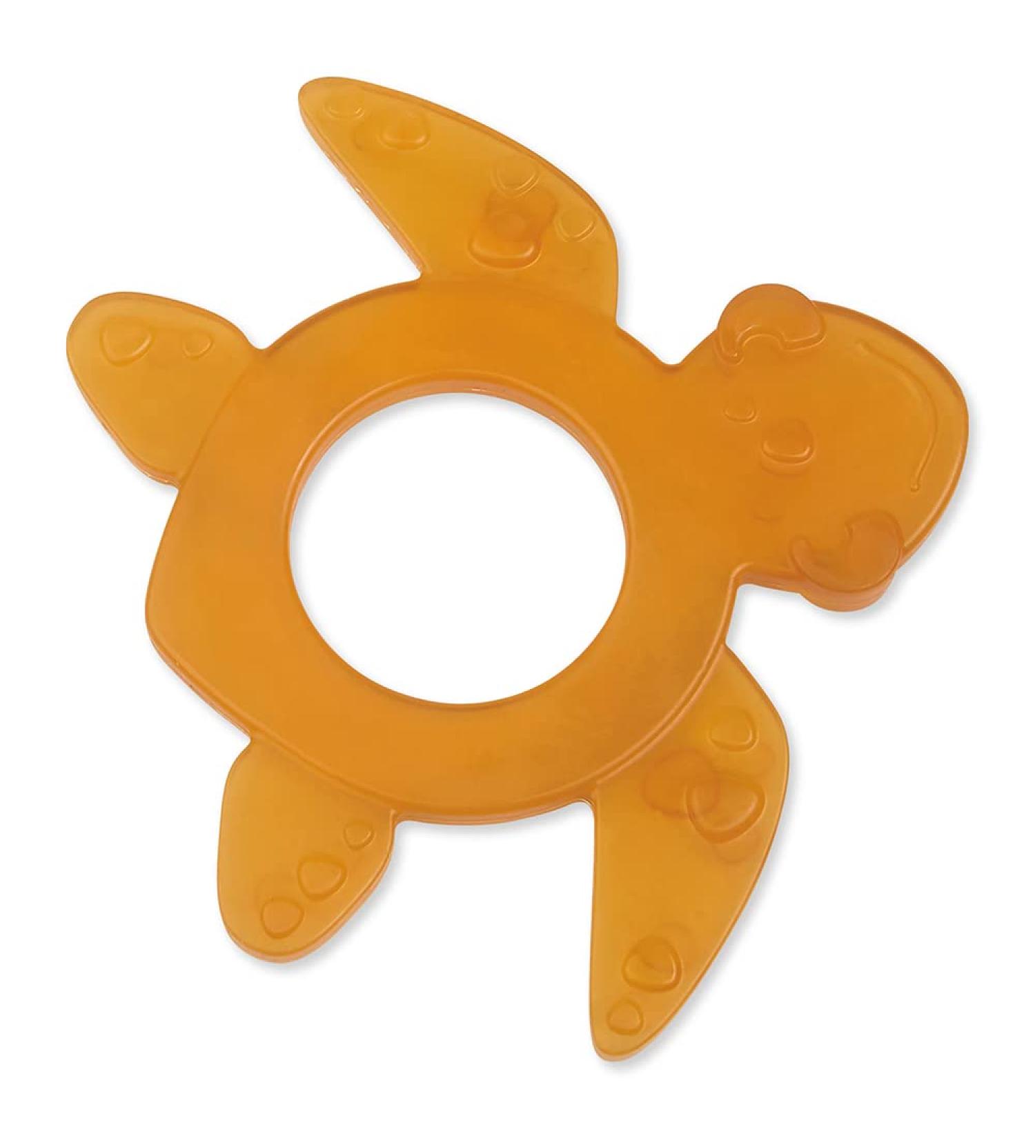 Buy Green Woodpecker Organic Bite Ring - Natural Rubber Baby Teether BPA Free Soft Gum Massager & Motor Skills Toy - Brown Turtle (639-V2) - Buy Online on GoSupps.com