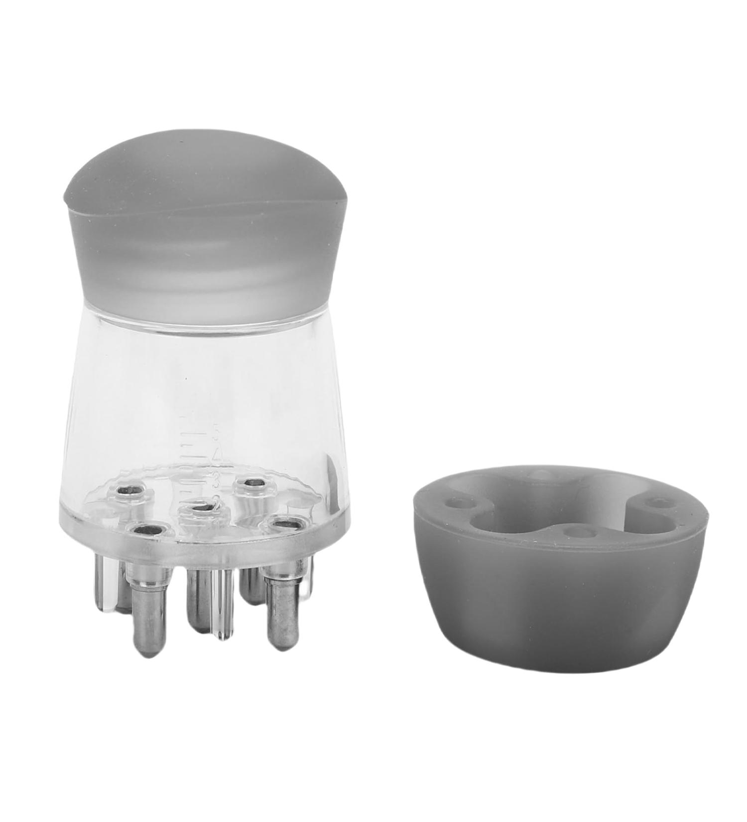 Aoresac Applicateur D'huile Capillaire Applicateur de Cuir Chevelu Bille Roulante Peigne Bille Roulante pour Stimuler la Circulation Distribution de Liquide Propre et Efficace avec Transparente - Buy Online on GoSupps.com