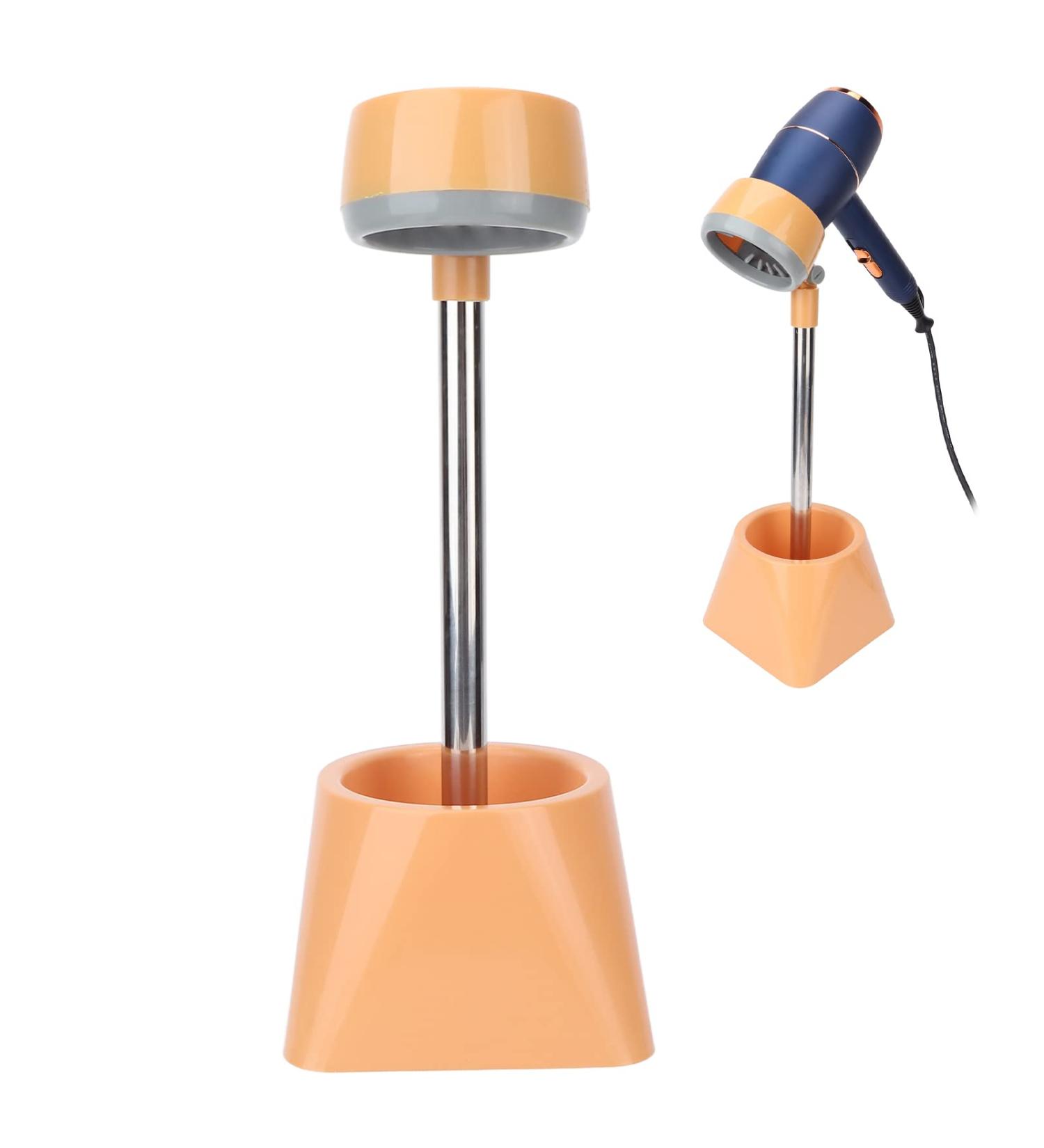 Buy 90 Degree Rotating Stainless Steel Hair Dryer Stand - Yellow | International Shipping Available - Buy Online on GoSupps.com