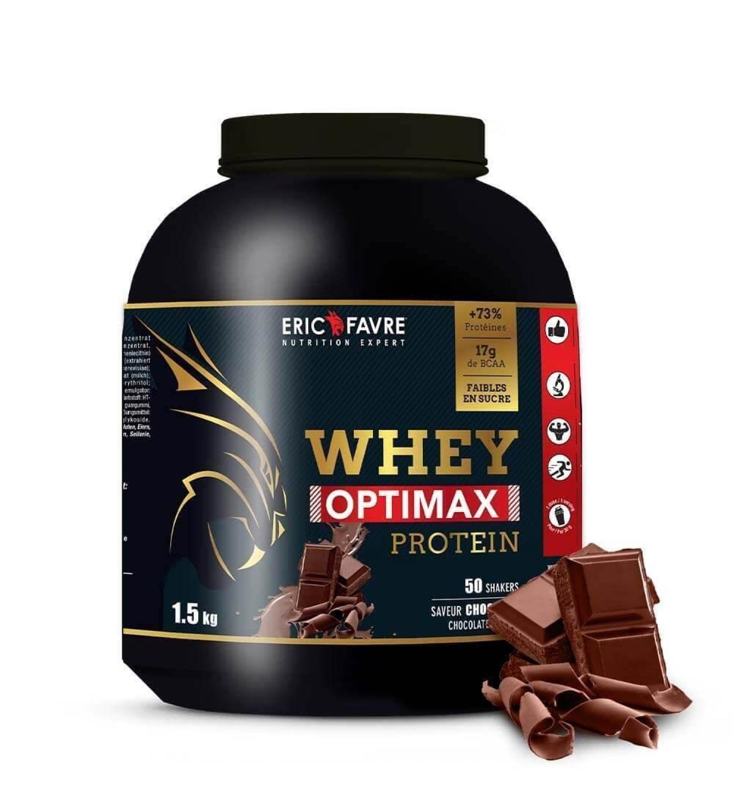 WHEY OPTIMAX PROTEIN: Chocolate, 1.5 kg.
