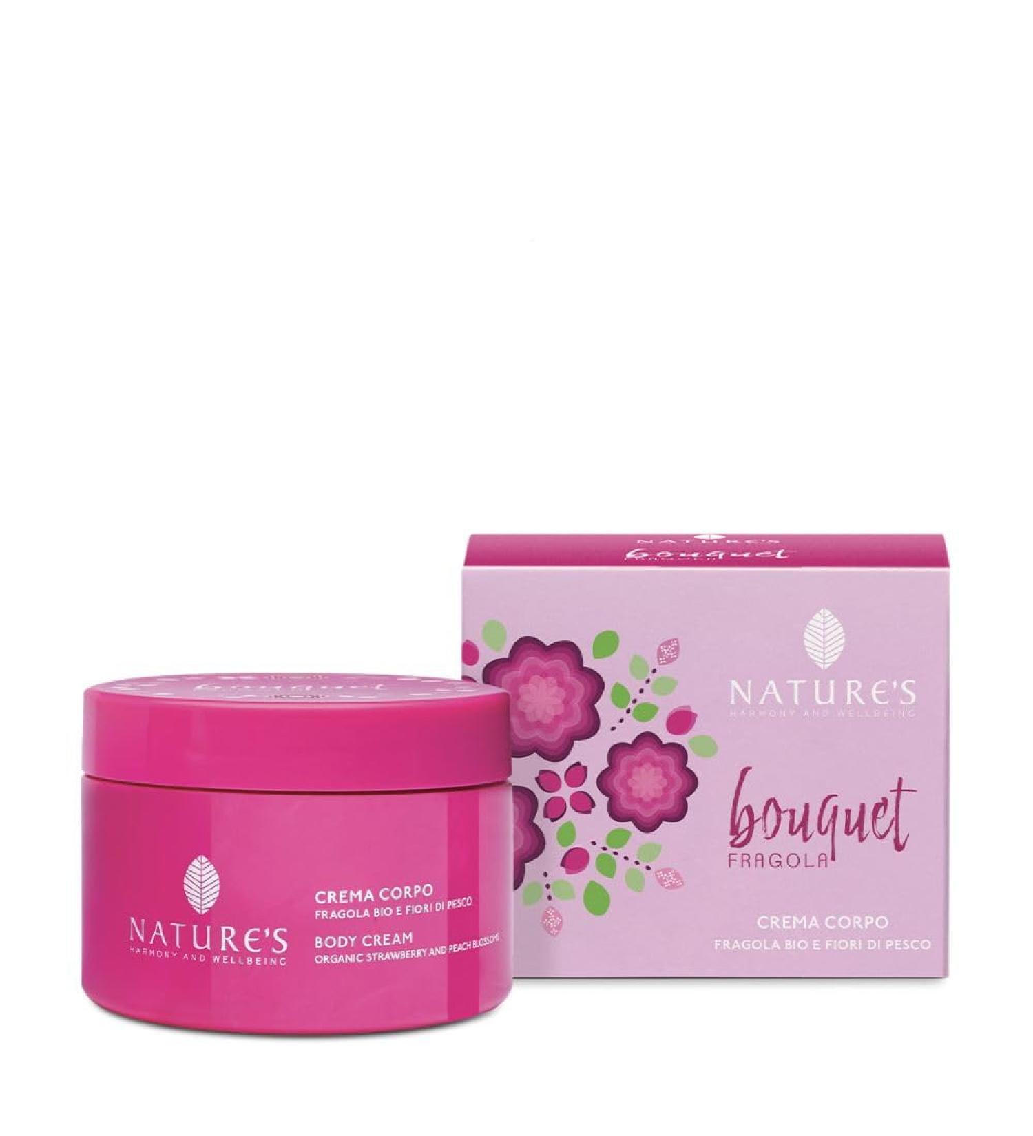  Nature's Bouquet Strawberry Body Cream 200ml - Buy Online on GoSupps.com