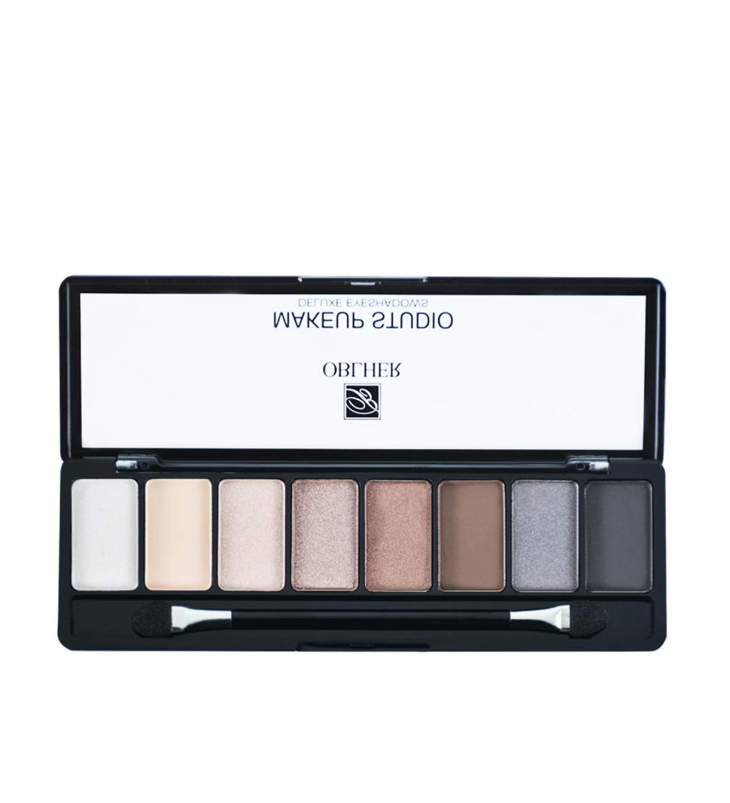 Luxurious OBLHER B 8-Color Eyeshadow Palettes: High Pigmented Warm Neutral Shades - Buy Online on GoSupps.com