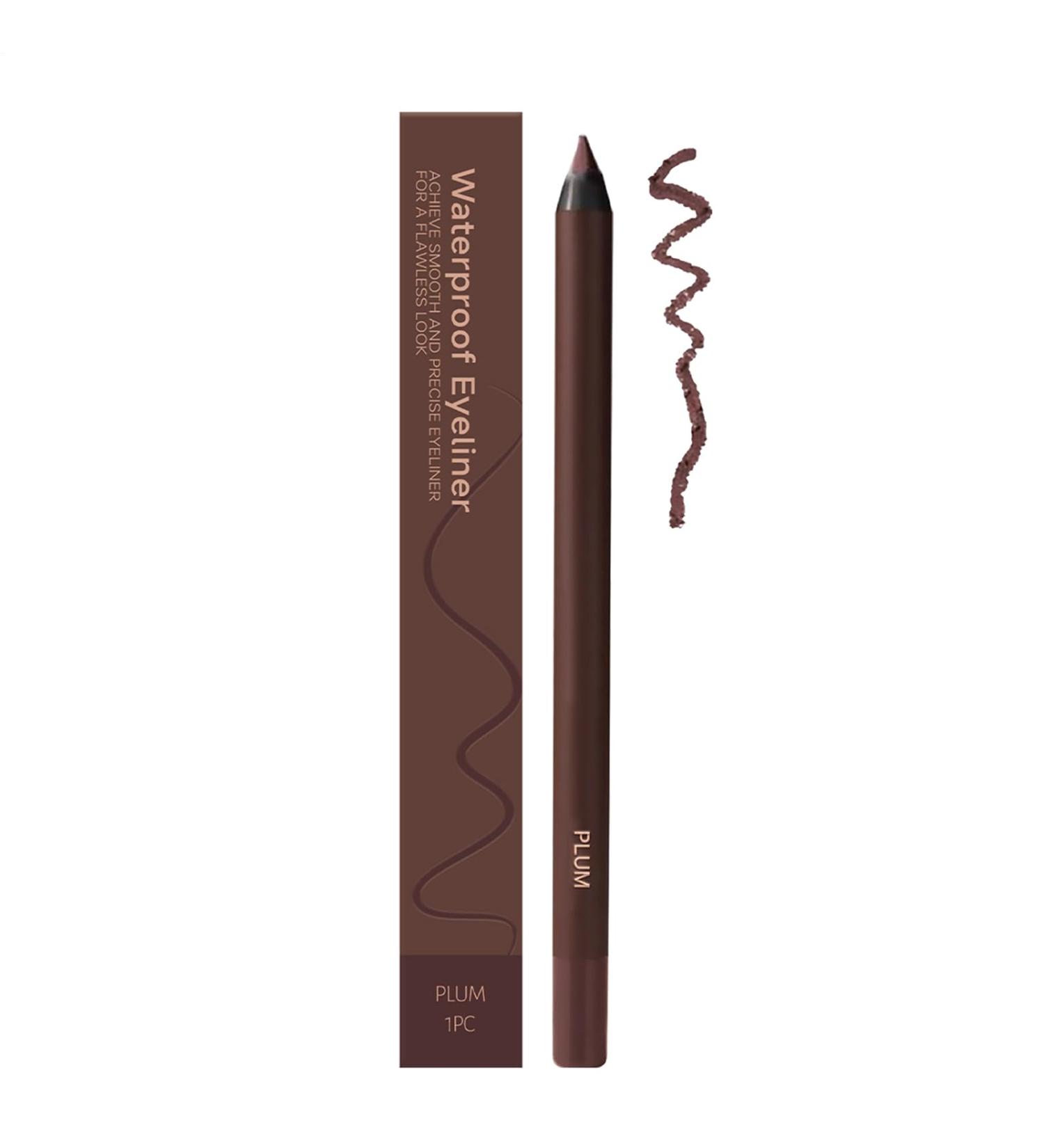 Smudge 2in1 Waterproof Makeup Pen Longlasting Makeup Pen 24Hour Makeup Stick and Sharpenable Eyeliner Tool SweatProof Easy to Use Color Plum - Buy Online on GoSupps.com