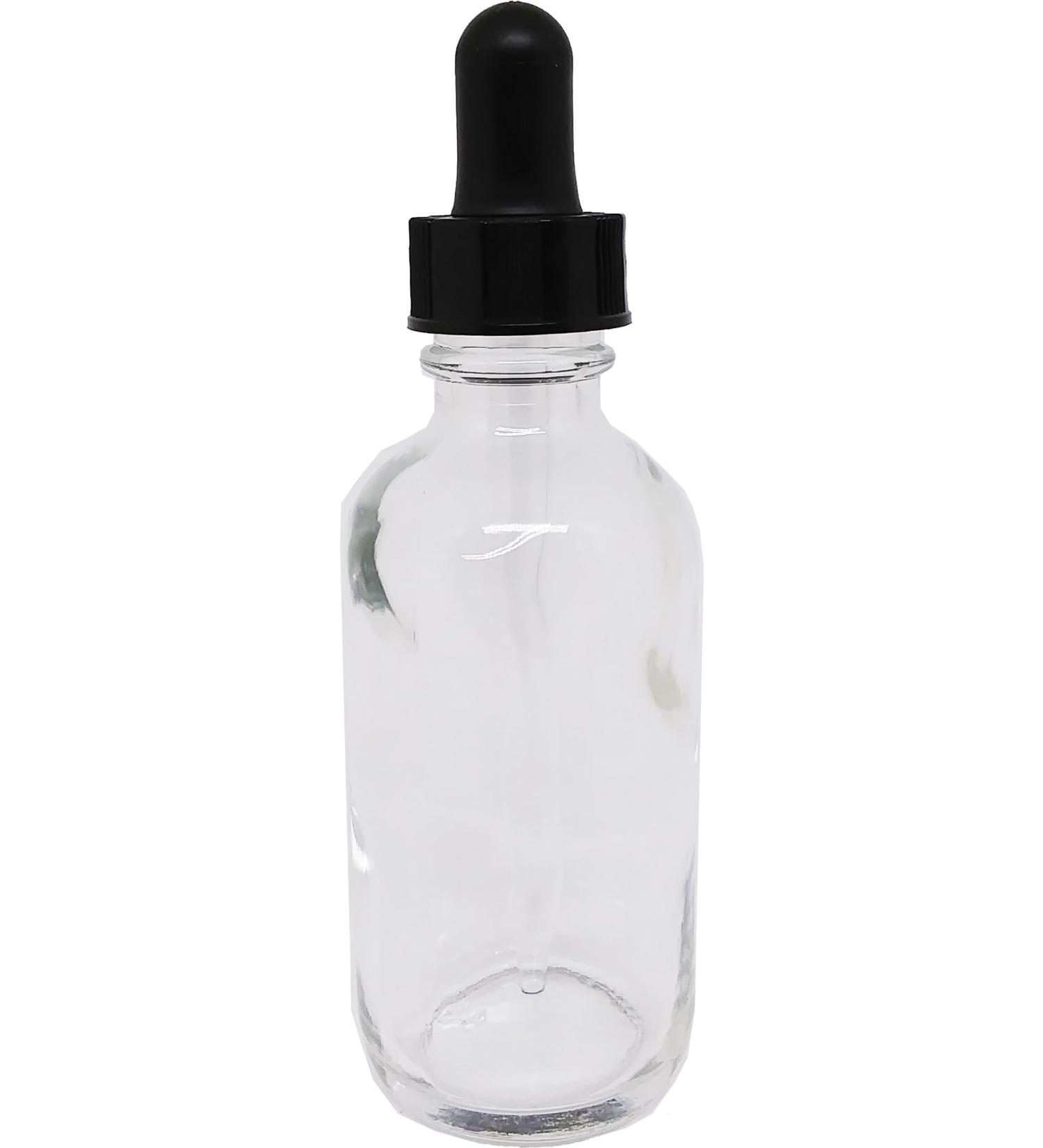 White Arabian Musk Scented Body Oil Fragrance Glass Dropper Top - Clear - 2 oz. - ID#23213 2 Fl Oz (Pack of 1)