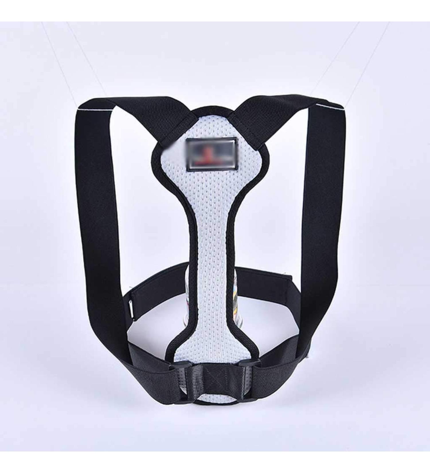 DFHBFG Adjustable Clavicle Support Brace - Posture Corrector for Men & Women | Improve Shoulder Alignment | Gray Small-S - Buy Online on GoSupps.com
