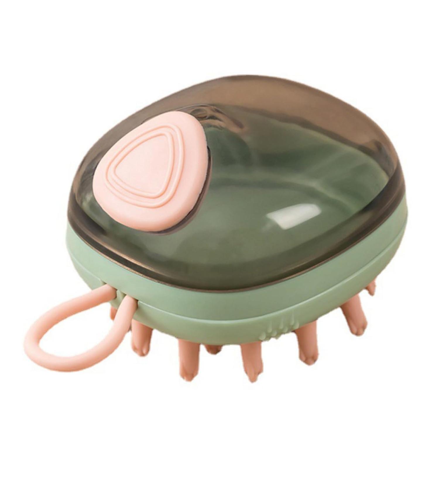 Magiclulu Silicone Shampoo Brush - Scalp Massager & Hair Care Tool for Shower | Multifunctional Head Massage & Cleaning Brush - Buy Online on GoSupps.com