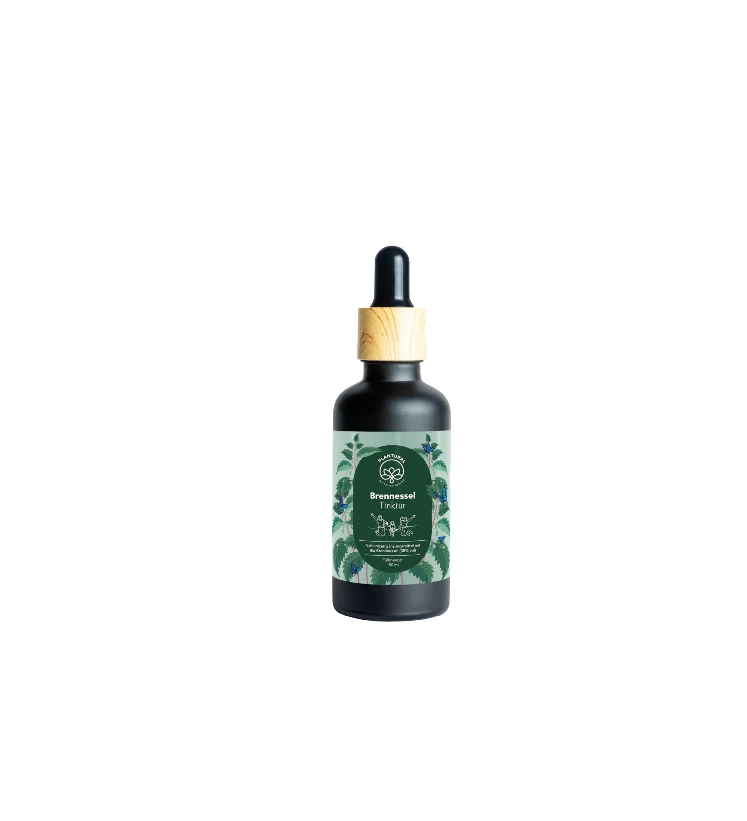 Organic Nettle Tincture - 50 ml & 100 ml | Premium Herbal Extract for Health | International Shipping Available - Buy Online on GoSupps.com