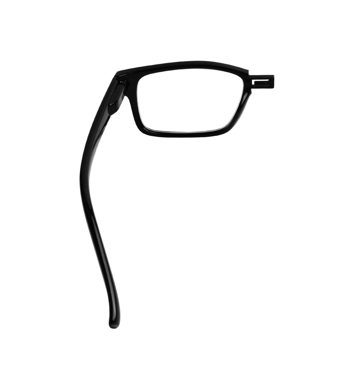 Buy Must-Have Black Left Eye +0.00 Reading Glasses - Dual Strength for Each Eye - International Shipping Available - Buy Online on GoSupps.com