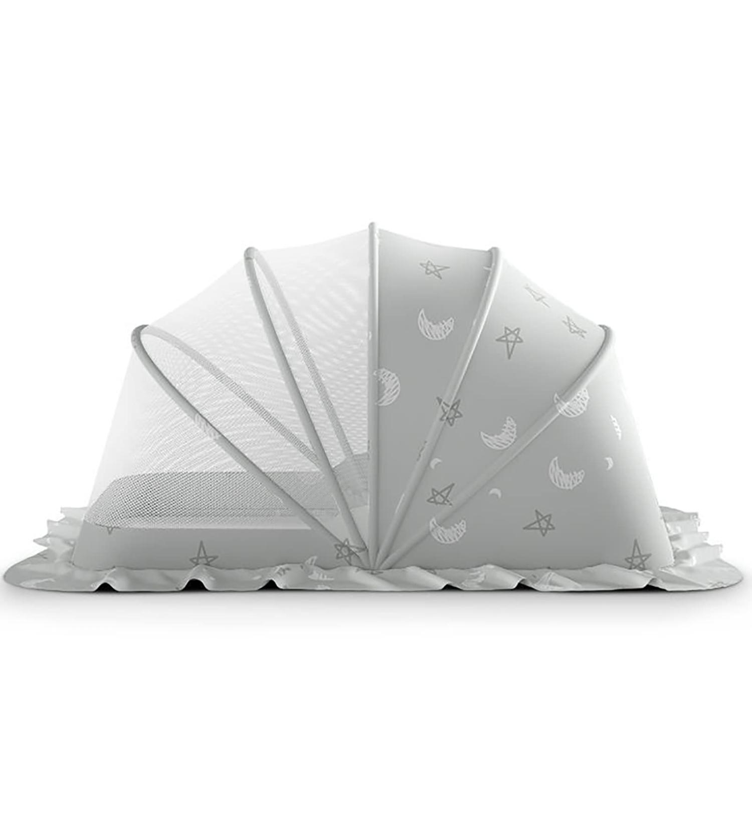 Portable Baby Mosquito Net Bed Tent - Breathable Foldable Crib Cover for Newborns - Sun Shelter & Bottomless Foldable Cots - Buy Online on GoSupps.com