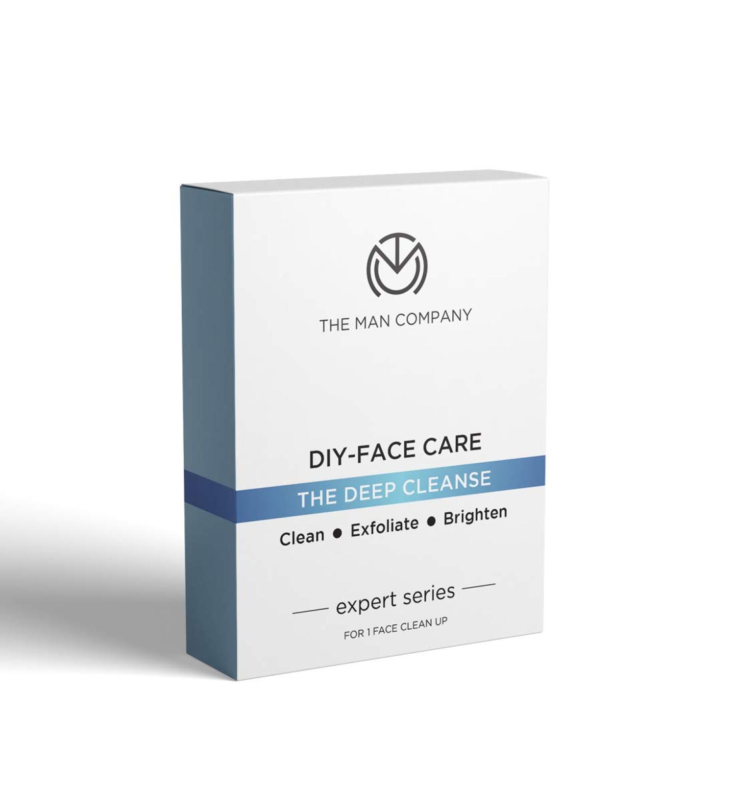 Shop The Man Company DIY Face Care Deep Cleanse Kit - International Shipping Available - Buy Online on GoSupps.com