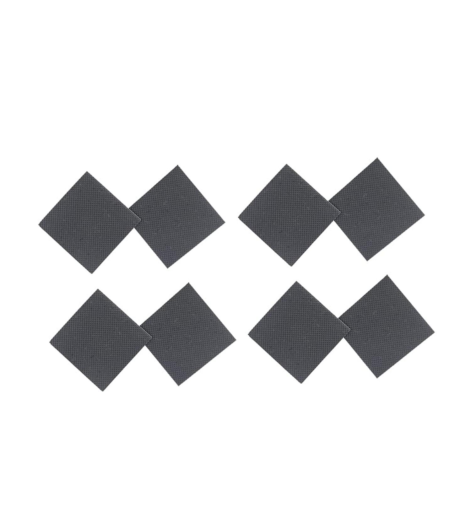 Healifty Women's Black Sandals Silent Non-Slip Shoes Pads - 4 Pairs Women's Heeled Sandals - Buy Online on GoSupps.com