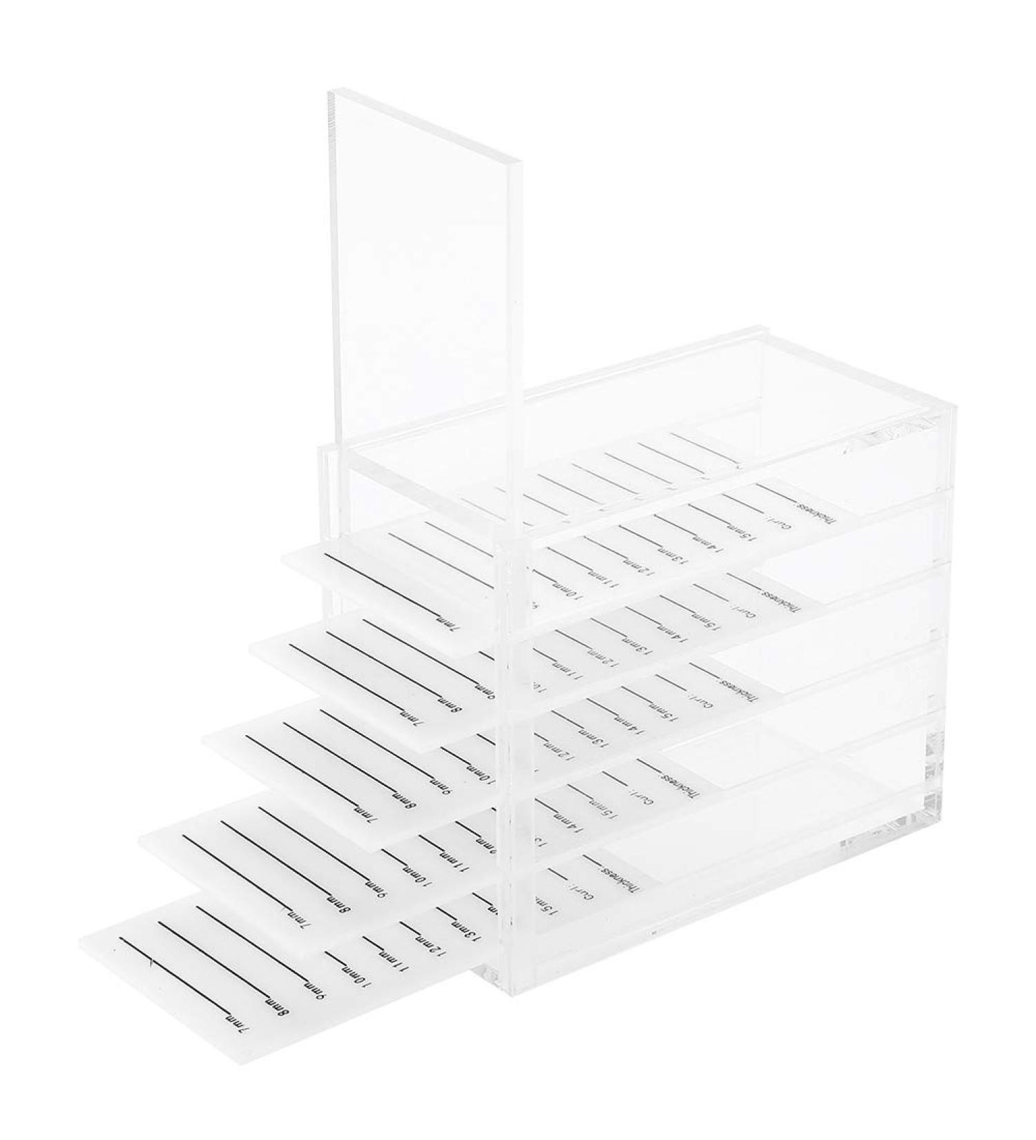Premium 5-Layer Eyelashes Storage Box | Organizer Case for False Eyelashes & Adhesive Pallet | Durable Makeup Storage Solution - Buy Online on GoSupps.com