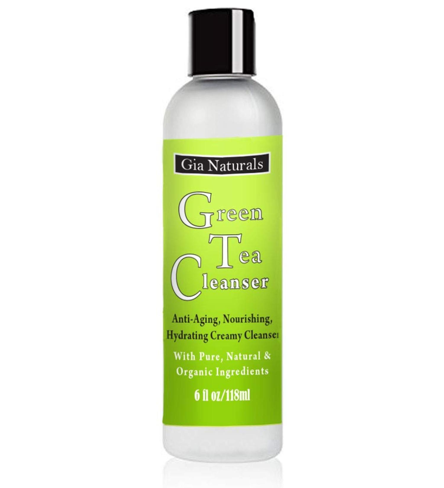 Green Tea Cleanser with pure natural and organic ingredients.