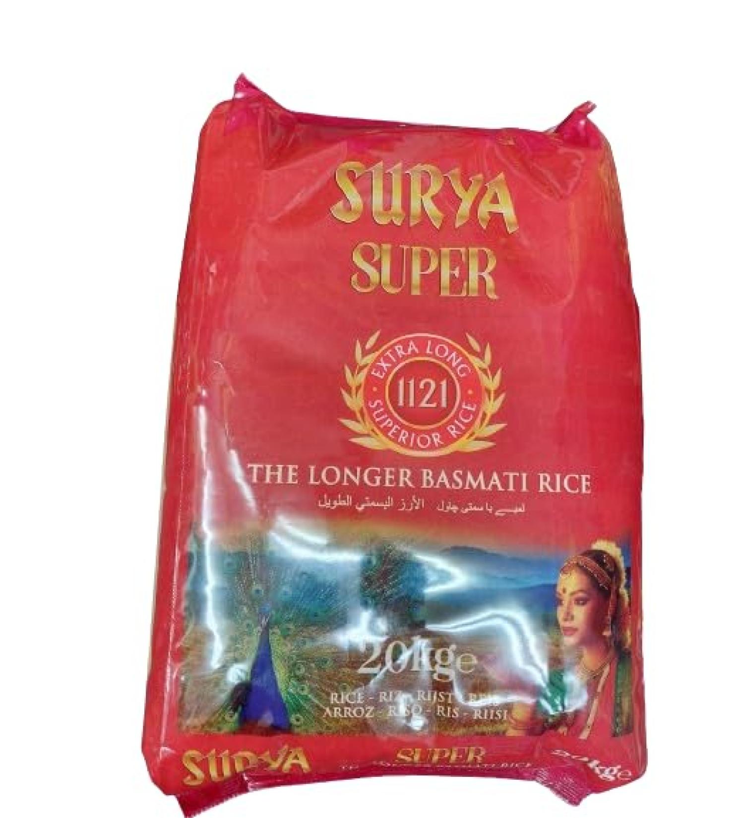 Seelans Surya Super The longer Basmati Rice |Extra Long | Biriyani Rice | Healthy | Tasty | Indian Origin - Buy Online on GoSupps.com