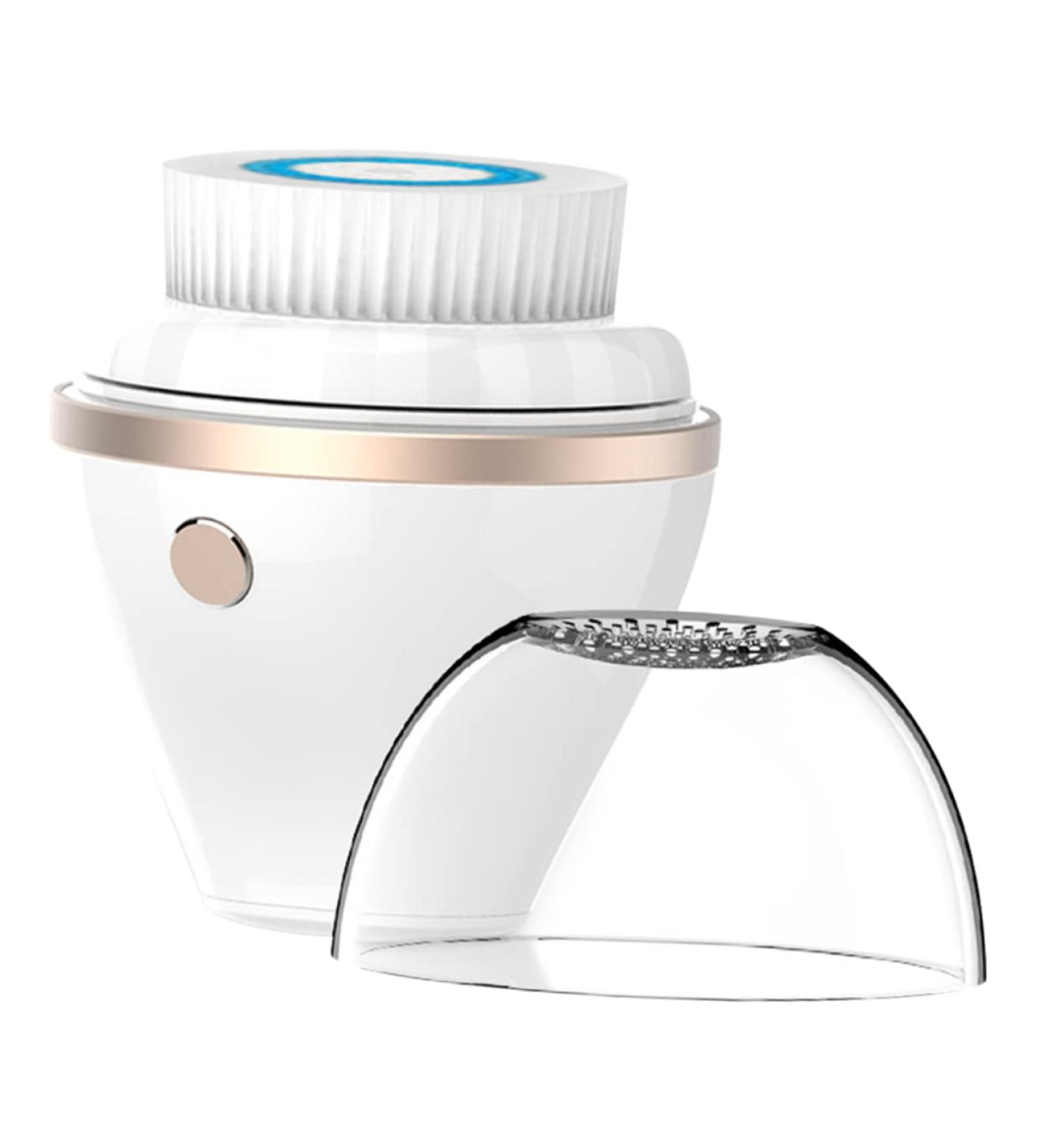 POPETPOP Electric Facial Cleanser Charging Facial Brush Face Cleaning Tool Washing Brush Portable Facial Brush Face Washing Equipment Scrub Brush Girl Detergent Abs Plastic White - Buy Online on GoSupps.com