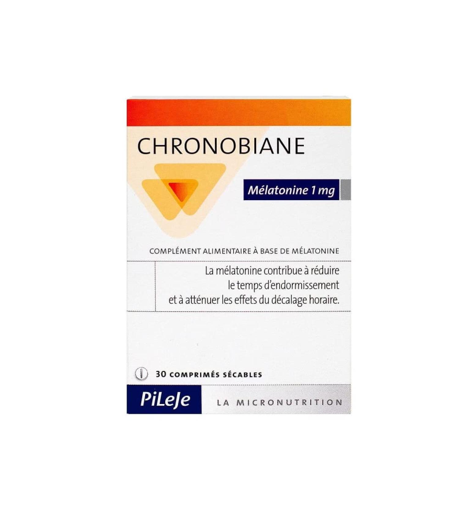 Pileje Chronobiane Melatonin 1 mg 30 Tablets