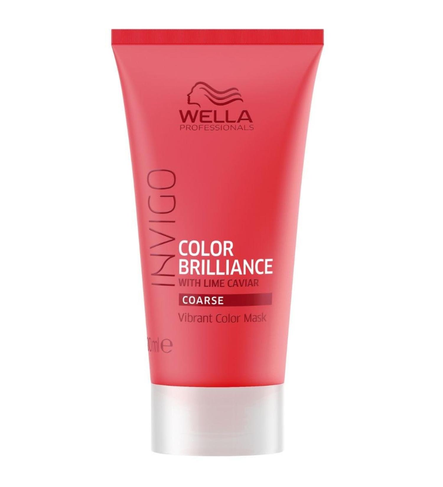 Wella Professionals Color Brilliance Mask for Thick and Colored Hair 30ml - Buy Online on GoSupps.com