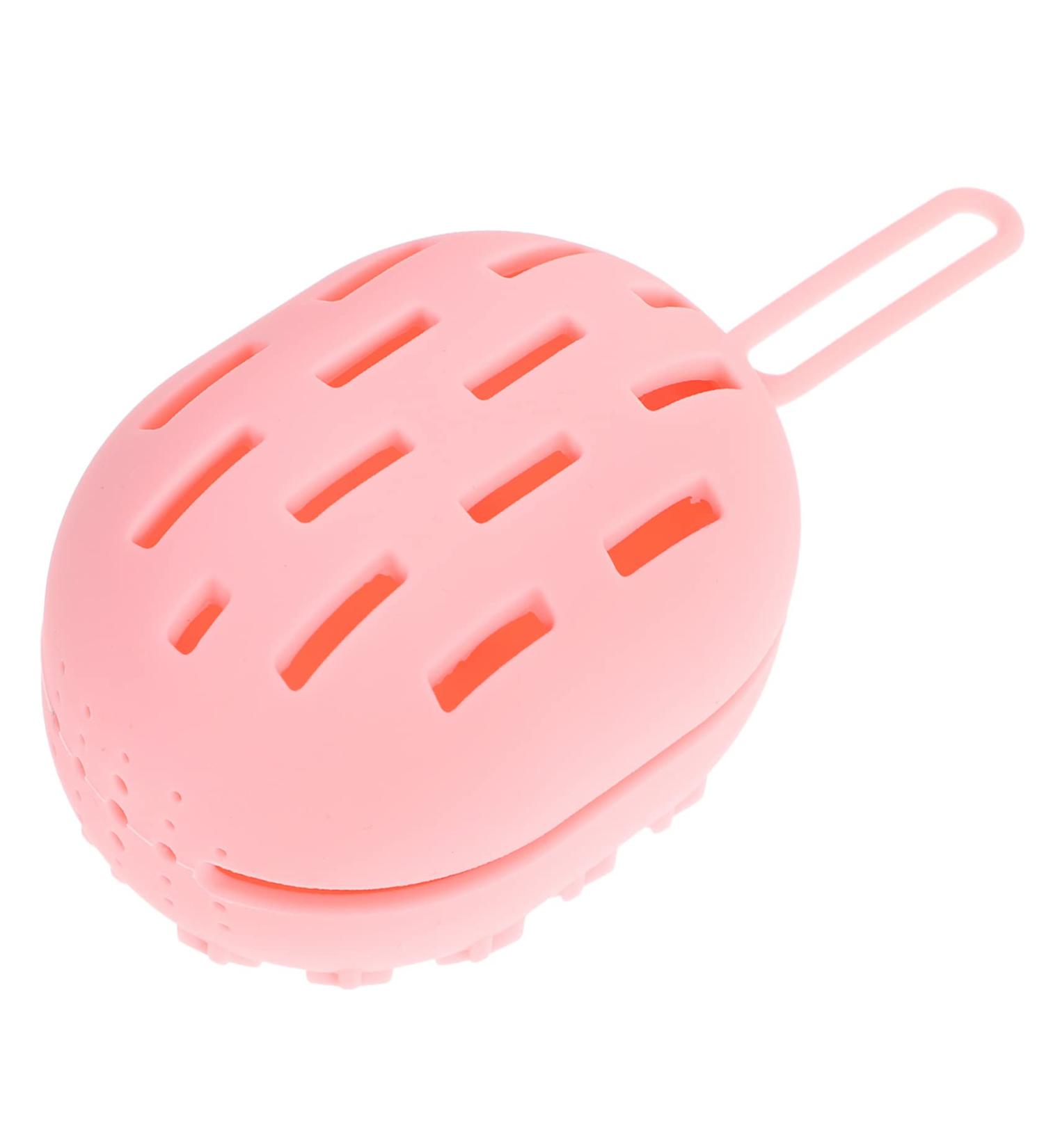 Angoily Box Beauty Egg Storage Bag - Pink Sponge Egg Tray for Travel 7.8x6cm | International Shipping - Buy Online on GoSupps.com