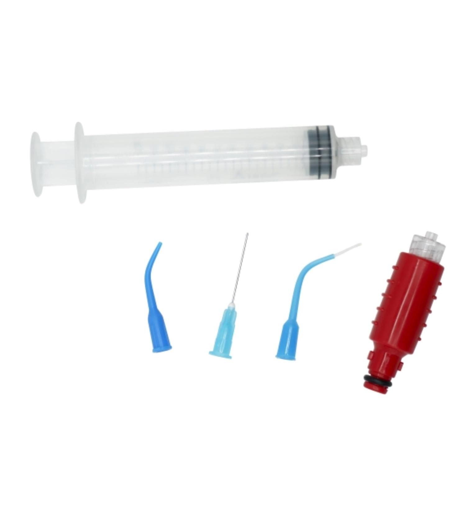 Oral Breeze Deep Pocket Irrigator Tips & Syringe - Low Flow Solution for ShowerBreeze & QuickBreeze | International Shipping Available - Buy Online on GoSupps.com