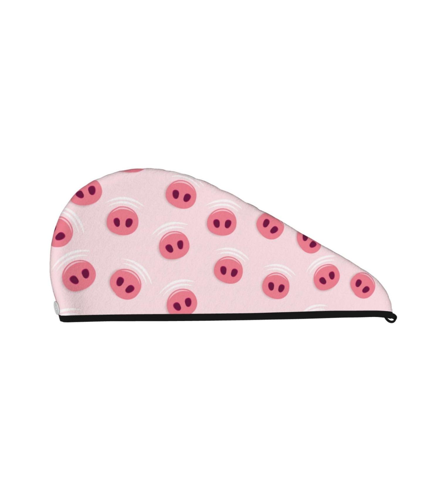 Buy Cute Pig Nose Hair Towel Wrap - Fast Drying Towel Turban for Quick Hair Drying | International Shipping Available - Buy Online on GoSupps.com