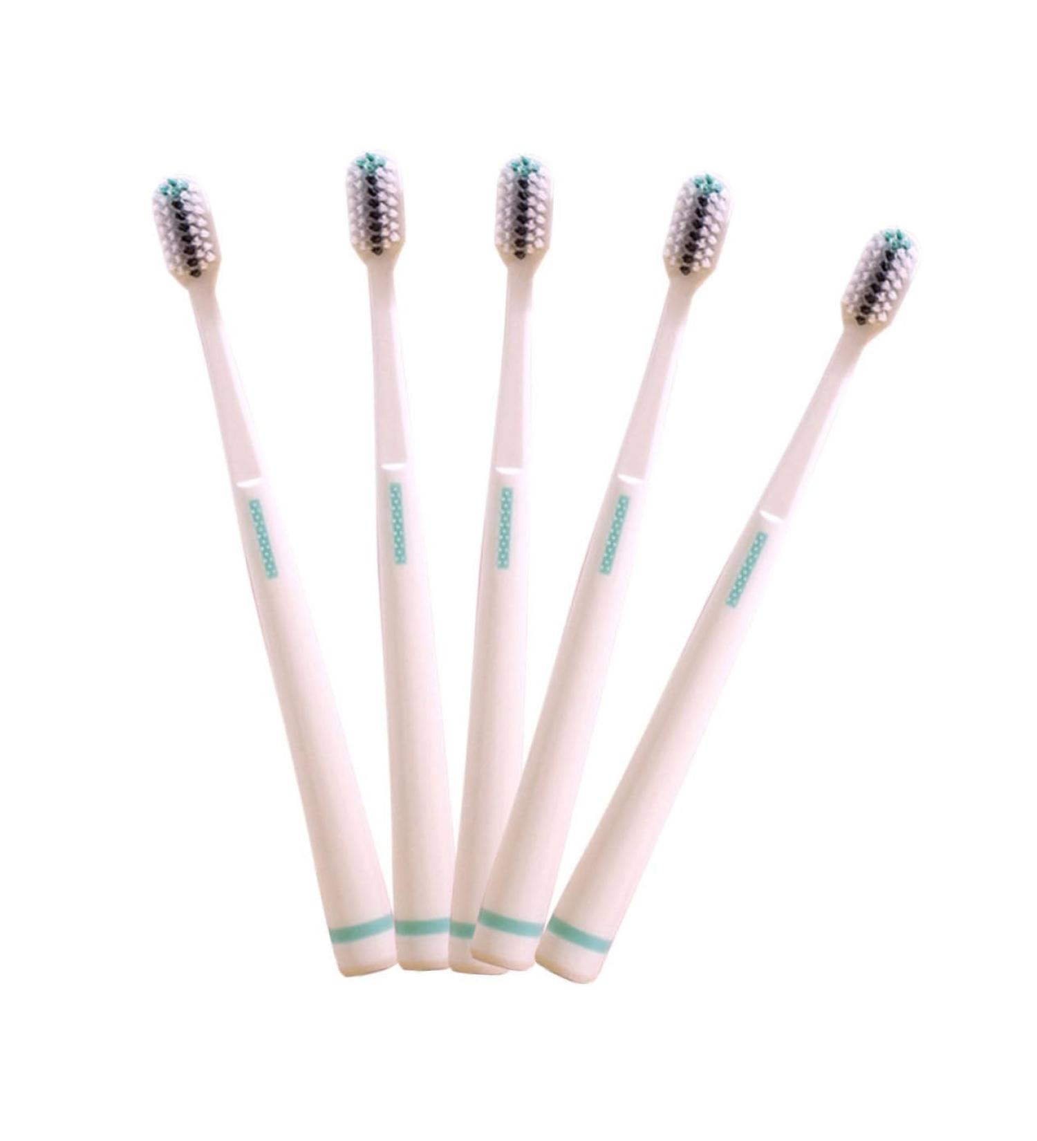 5th Soft Bristle Toothbrush for Adults - Gum Care Caries Protection Small Head Design - Ideal for Sensitive Teeth - Buy Online on GoSupps.com