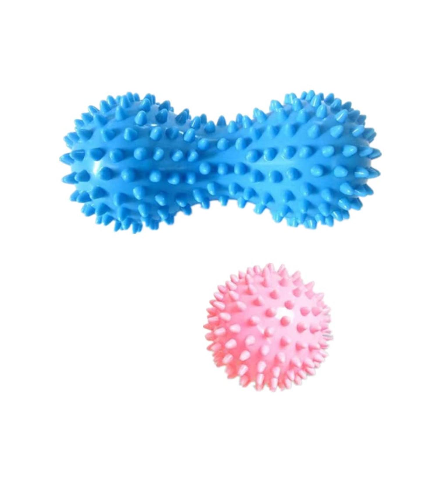Buy Spiked Massage Balls for Foot & Shoulder Relief - Effective Muscle Pain Relief & Stress Relief Tools - Buy Online on GoSupps.com