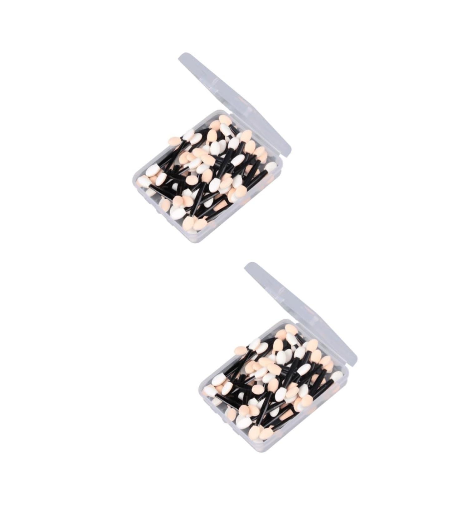 MAGICLULU 100 Pcs Eyeshadow Eye Shadow Makeup Application Eye Cream Brush Cosmetic Makeup Tools Set Emulsion - Buy Online on GoSupps.com