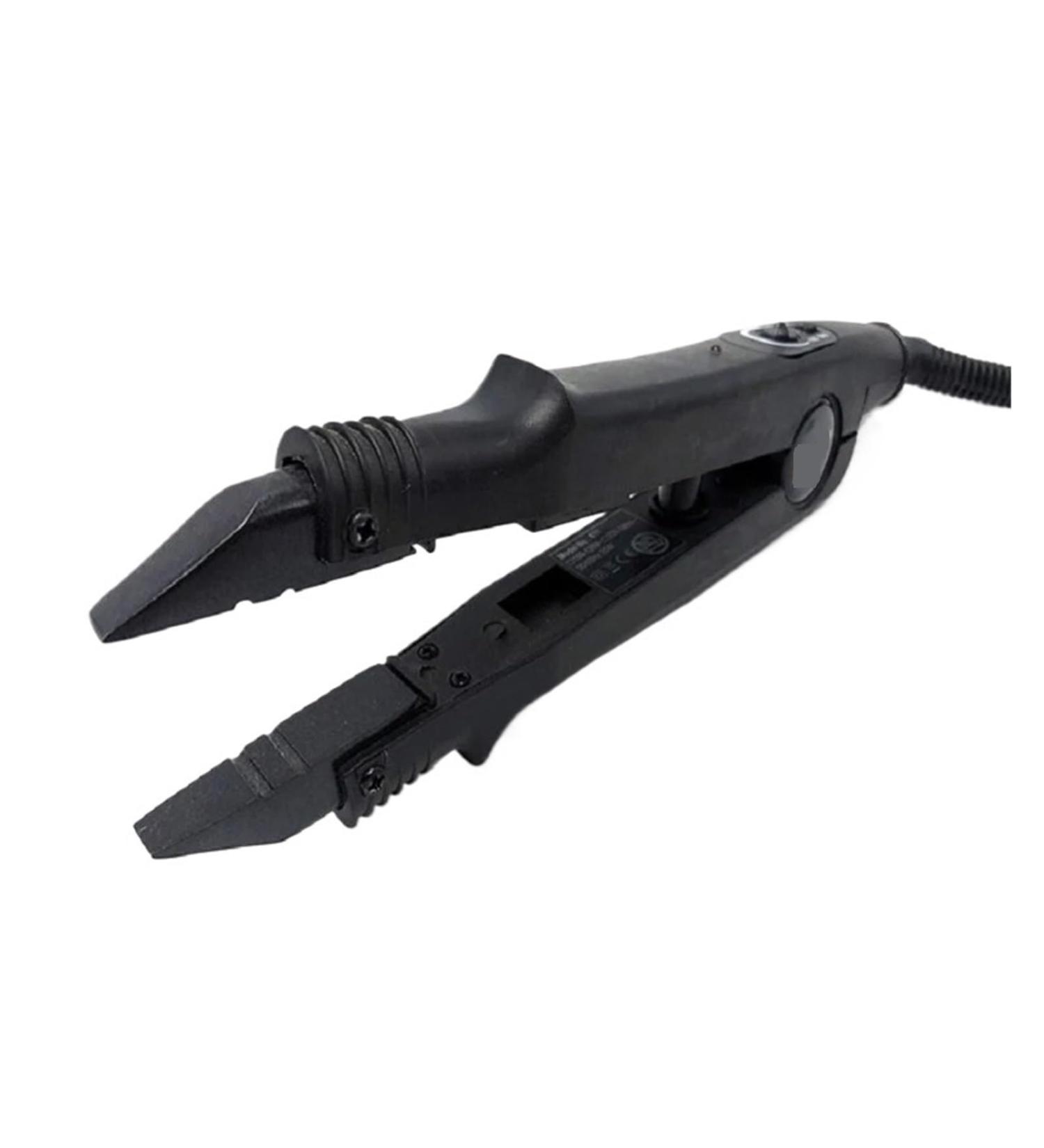 Hair extension iron 1pc Professional Adjustable Temperature Constant Hair Extension Iron Heat Keratin Fusion Connector Hair Extensions Tools(B-Black) - Buy Online on GoSupps.com