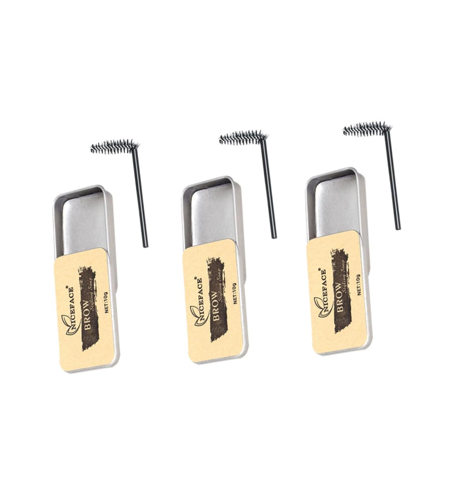 Angoily 3 Sets Eyebrow Soap 3d Brows Styling Soap Shaping Gel Eyebrowhack Woman Brow Soap Supplies Cosmetic - Buy Online on GoSupps.com