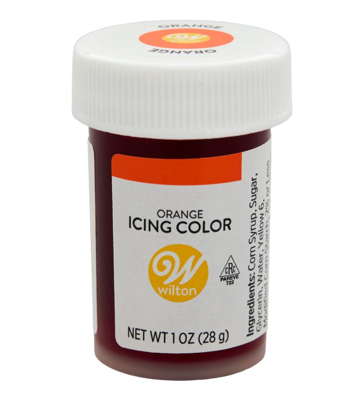 Wilton Orange Gel Icing Colour 28.3g - Vibrant and Easy-to-Use - Buy Online on GoSupps.com