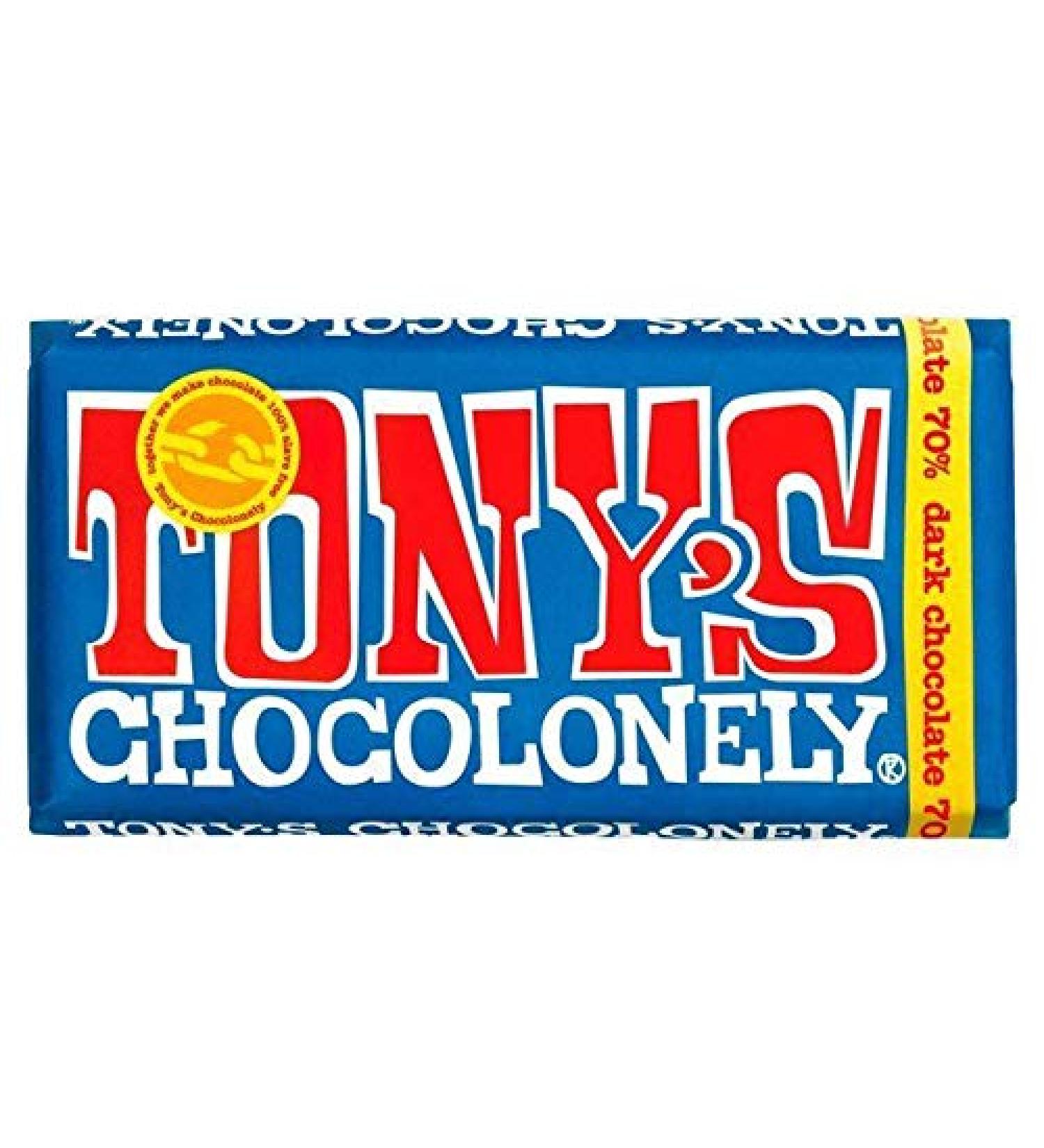 Tony's Chocolonely TONY's CHOCOLONELY | Dark Chocolate 70% | 1 x 180g (FR)