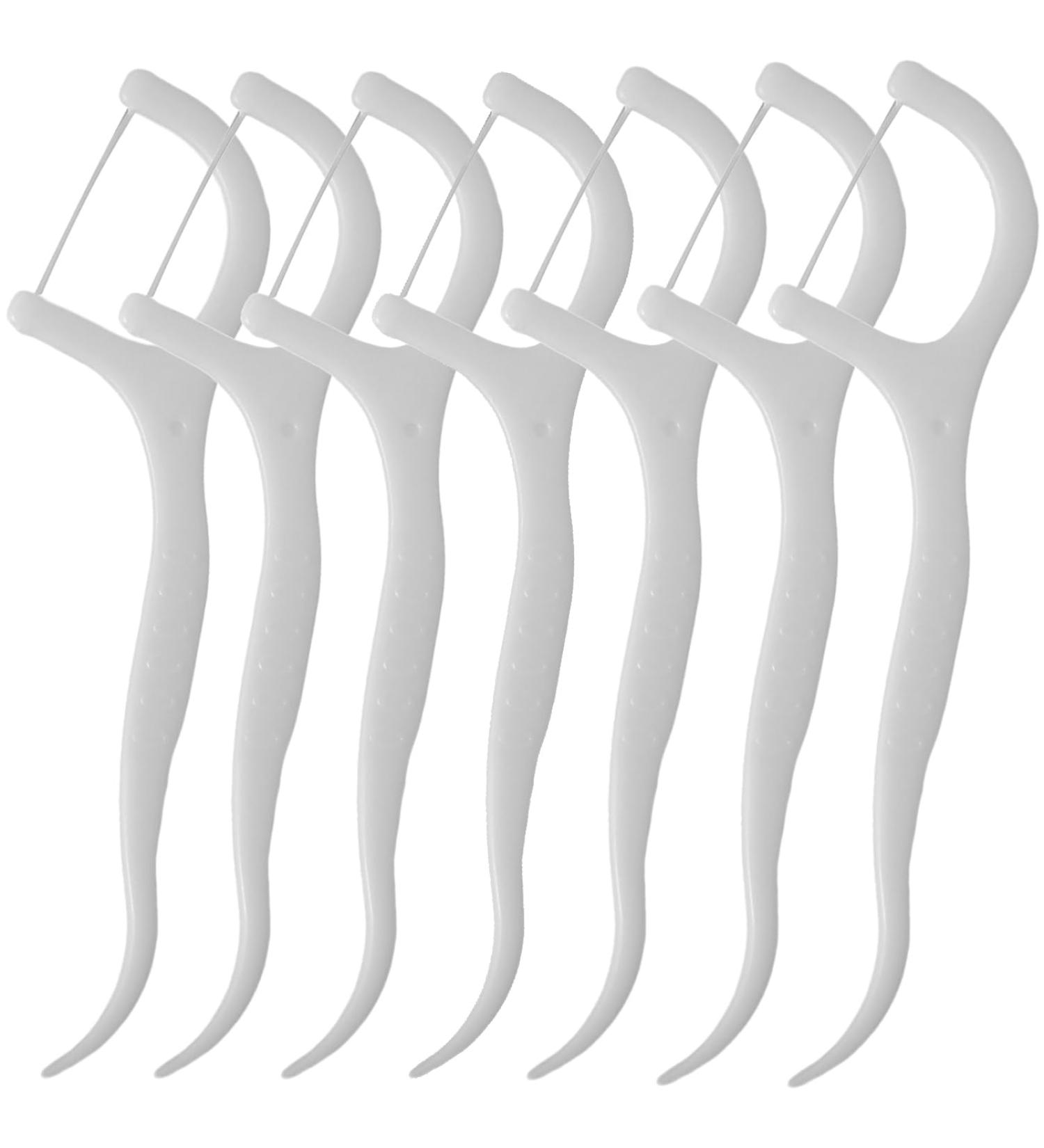 DUXMUZZ Floss Sticks Dental 100 PCS - Disposable Toothpicks for Fresh & Clean Teeth - Floss Picks for Oral Hygiene - Buy Online on GoSupps.com